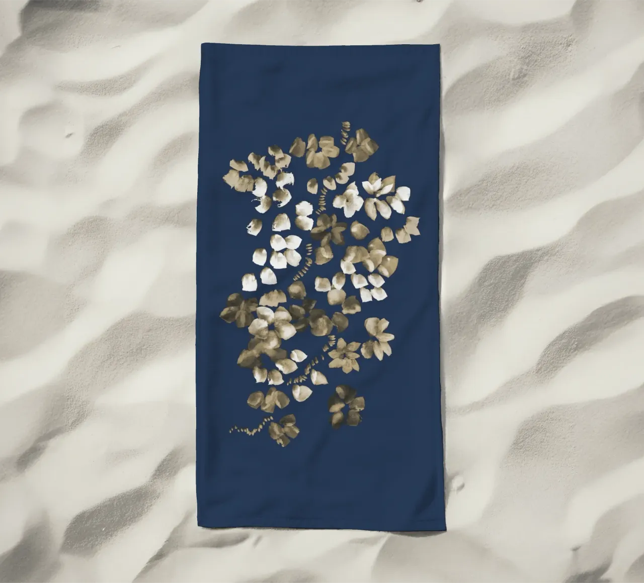 Danushka - Fiori su una vite II telo mare da The Artcircle
