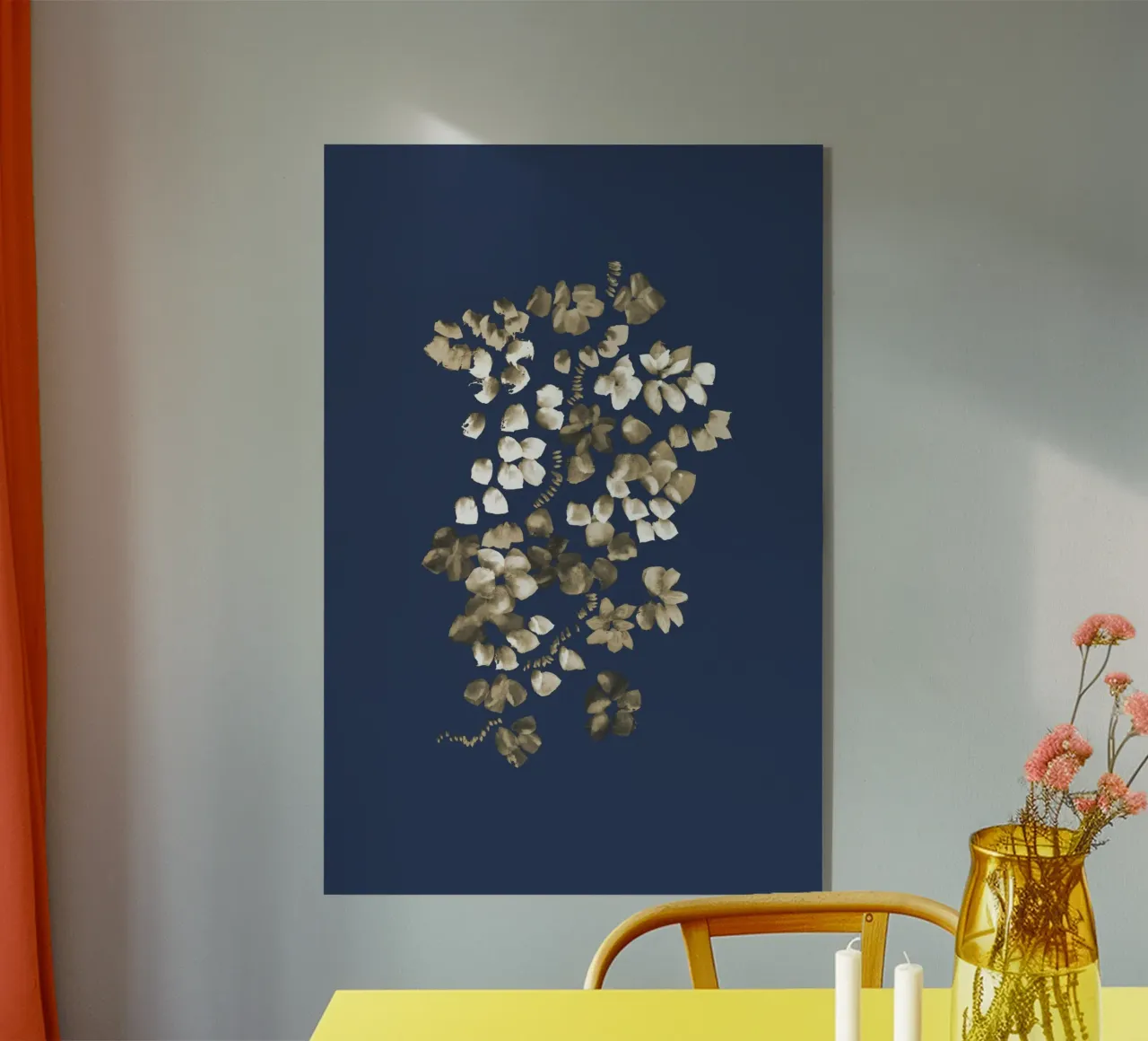 Danushka - Fiori su una vite II plexiglass da The Artcircle