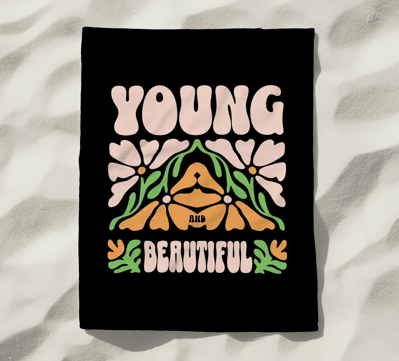 Giovane e bella telo mare da Gunawan Rb