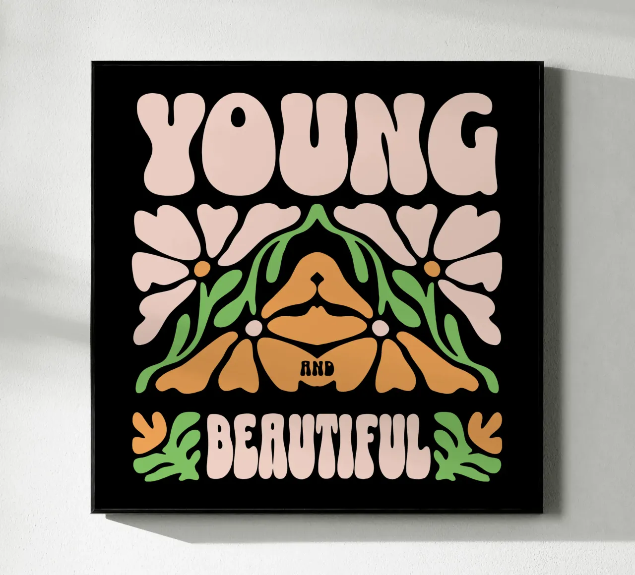 Jung und schön Acryl-Glas von Gunawan Rb