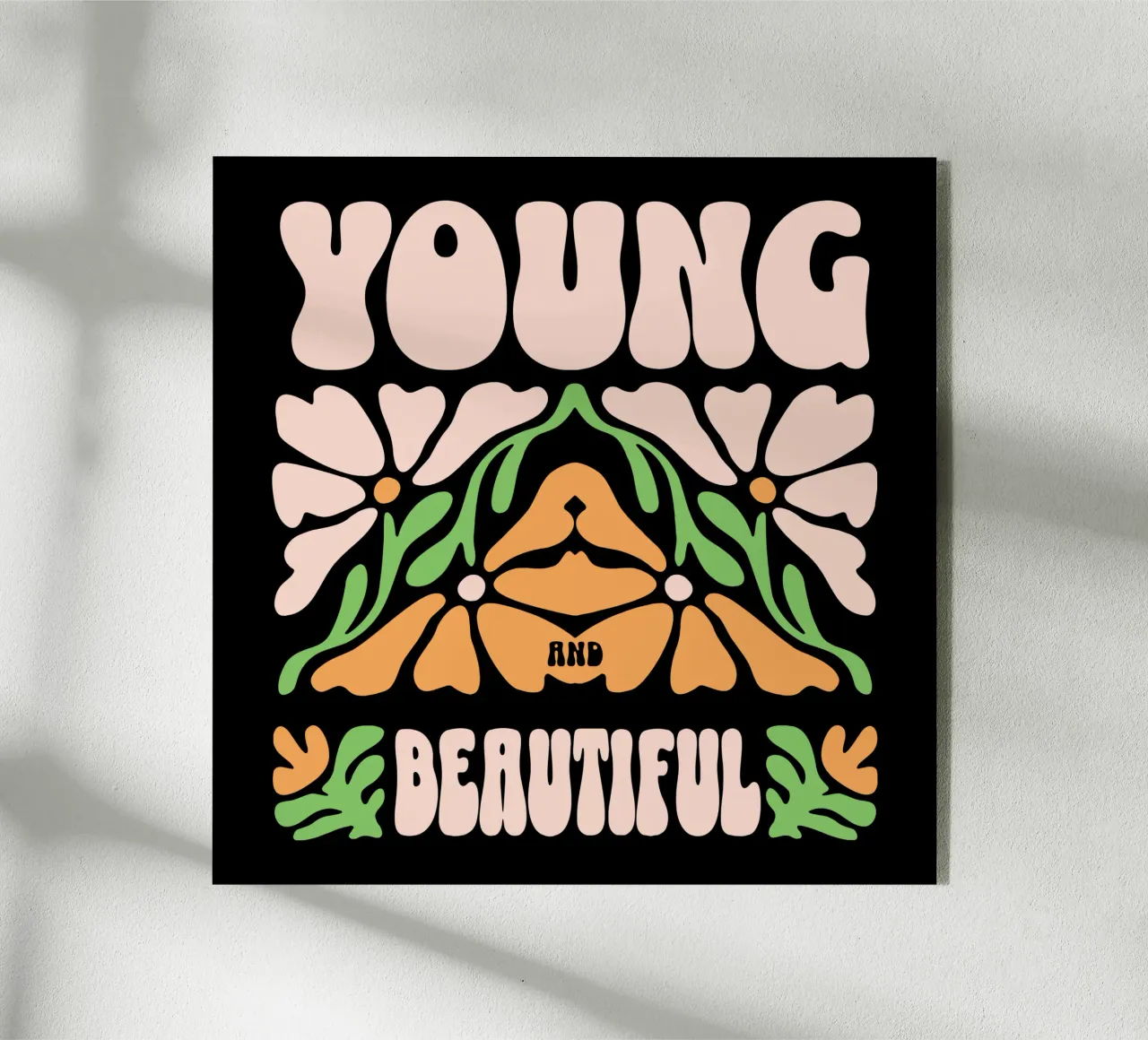 Jung und schön Acryl-Glas von Gunawan Rb