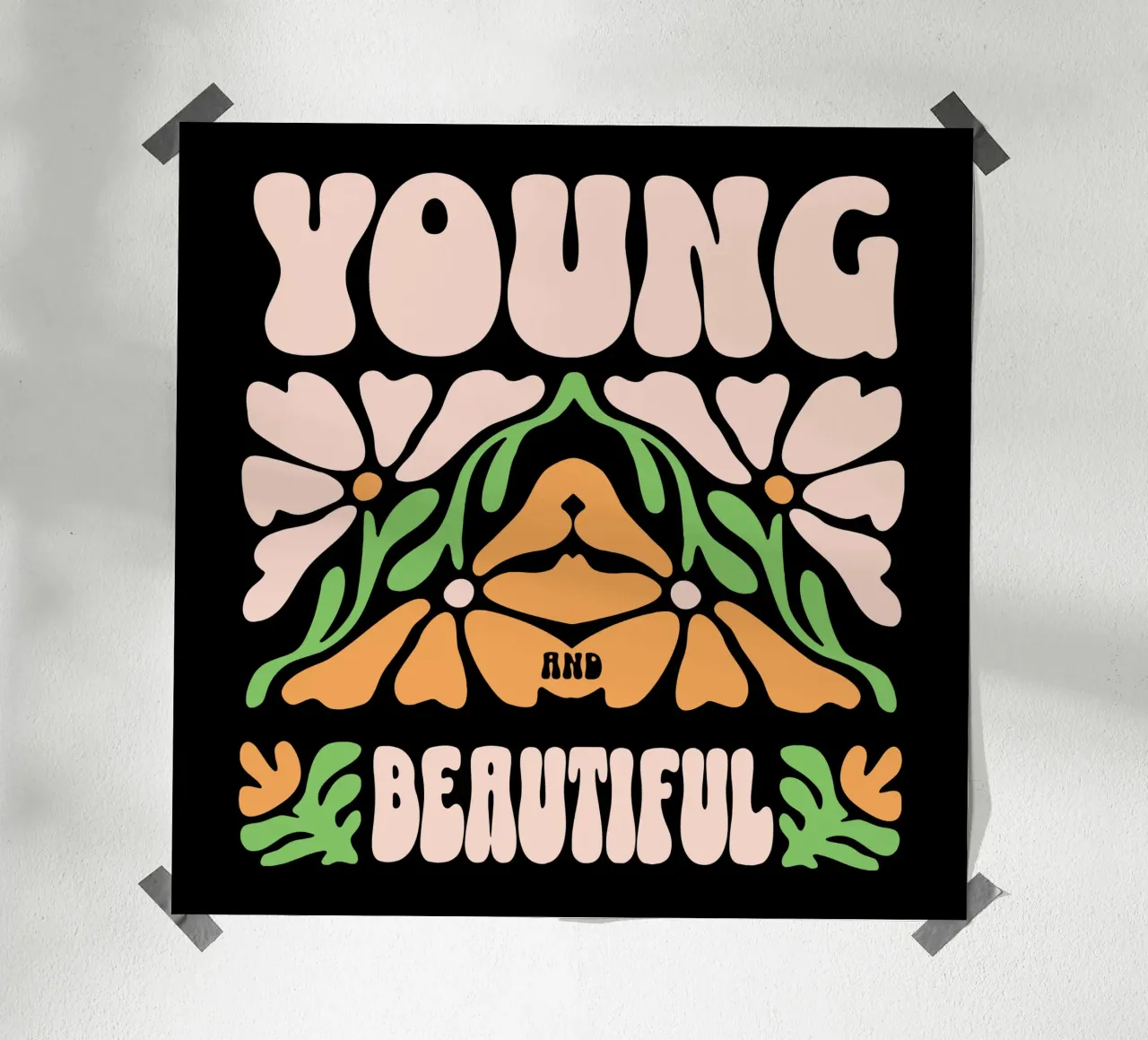 Jeune et belle poster de Gunawan Rb