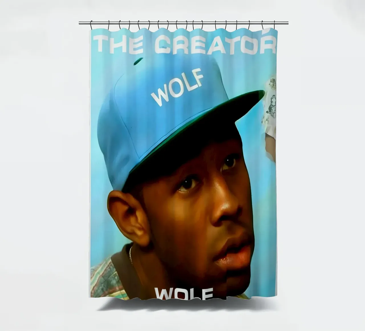 Wolf - Tyler The Creator shower curtain by edanfargol