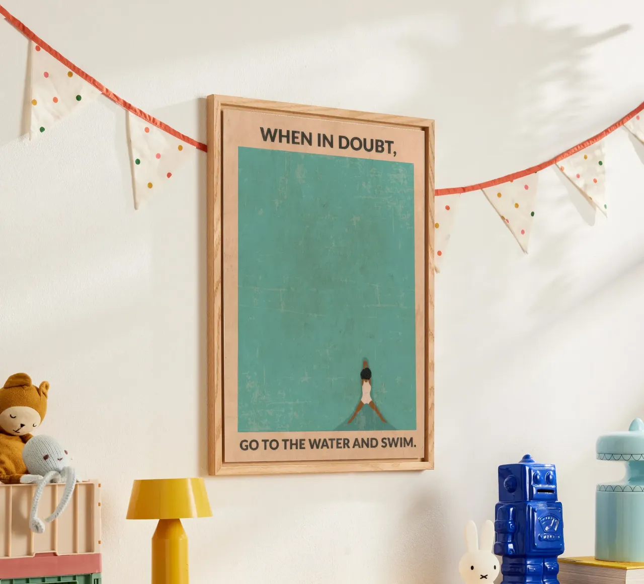 Acque libere (afro) plexiglass da burnet