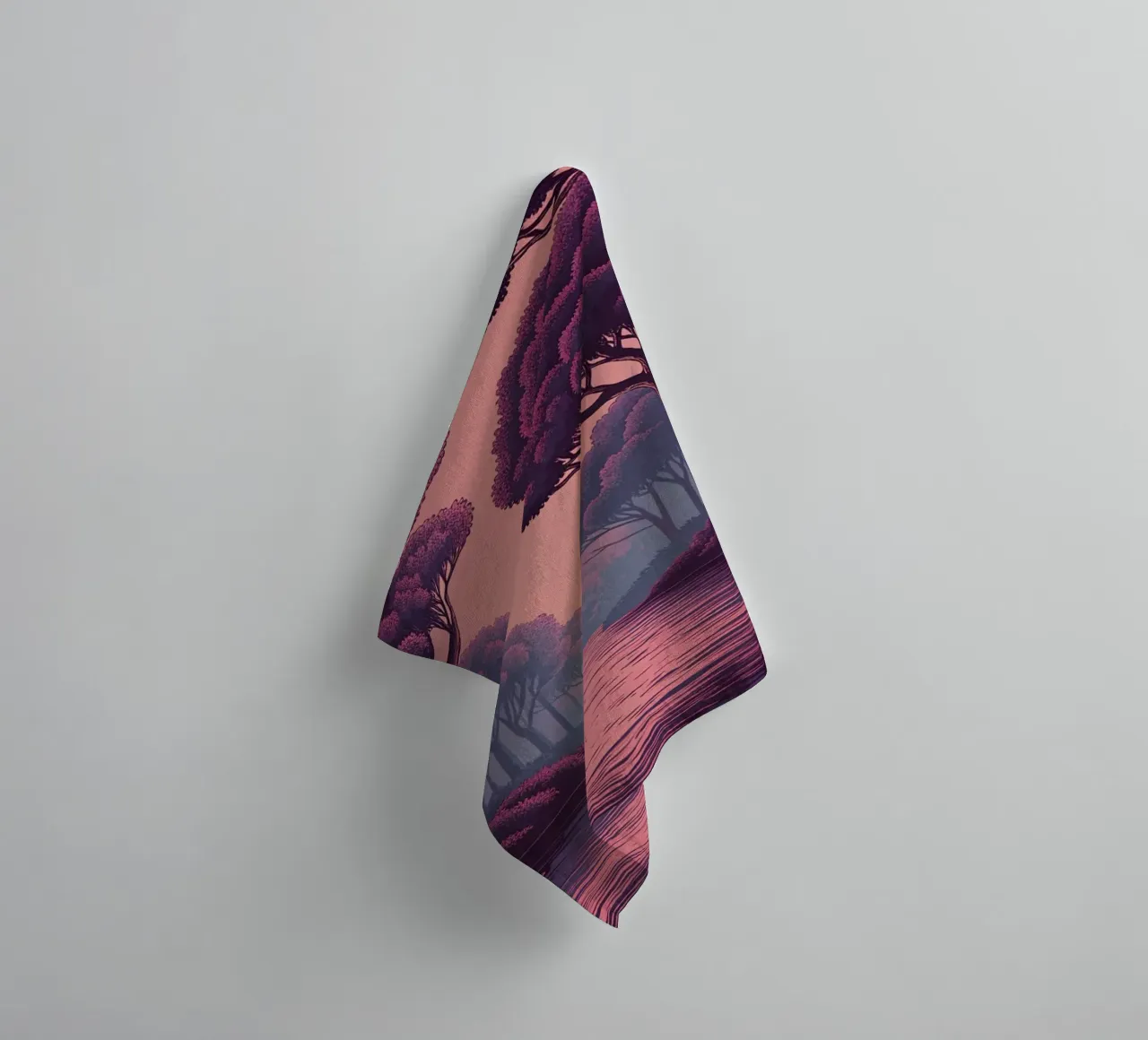 Enchanted Twilight Stream towel by Artistic-shop