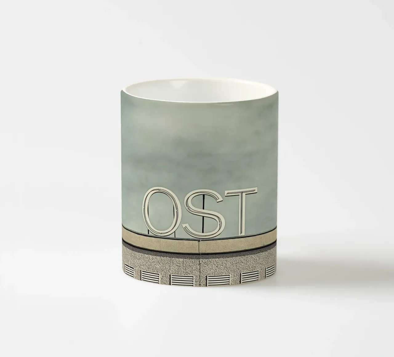 Ost ceramic mug by Michael Belhadi