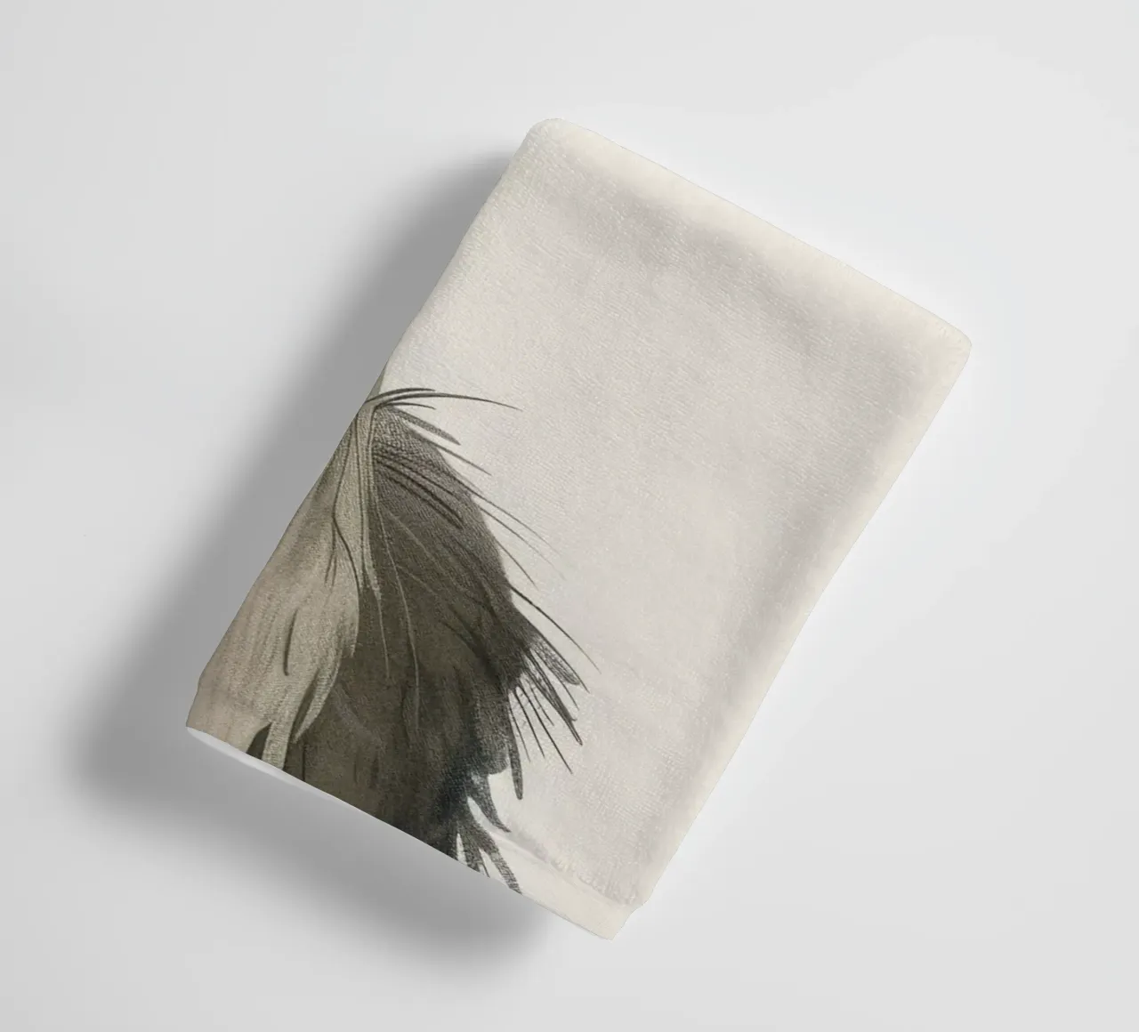 Quirky Emu - Un amico divertente e piumato asciugamano da bagno da DesignDoodle