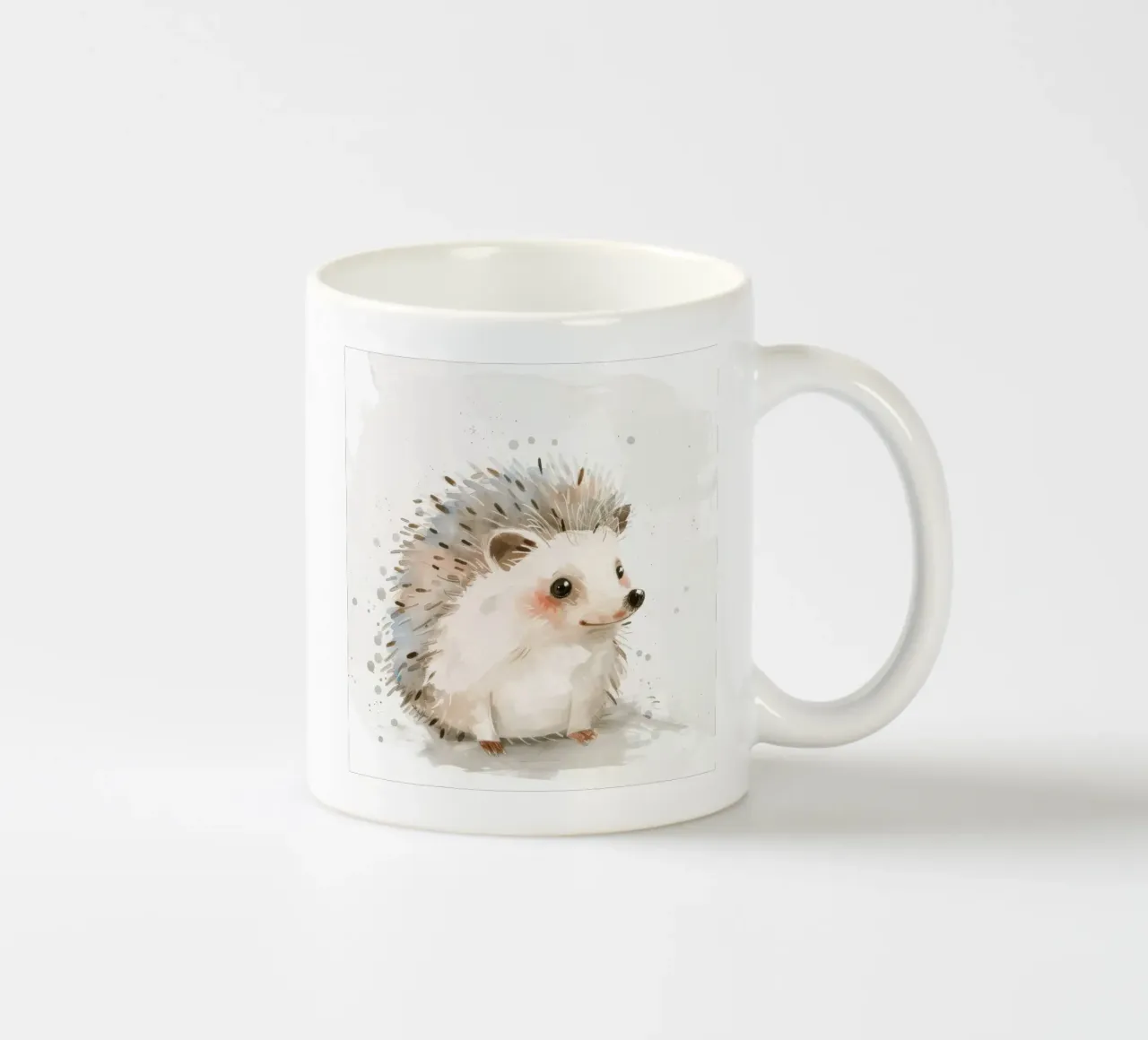 Adorabile riccio - L'amico perfetto del bosco tazza in ceramica da DesignDoodle
