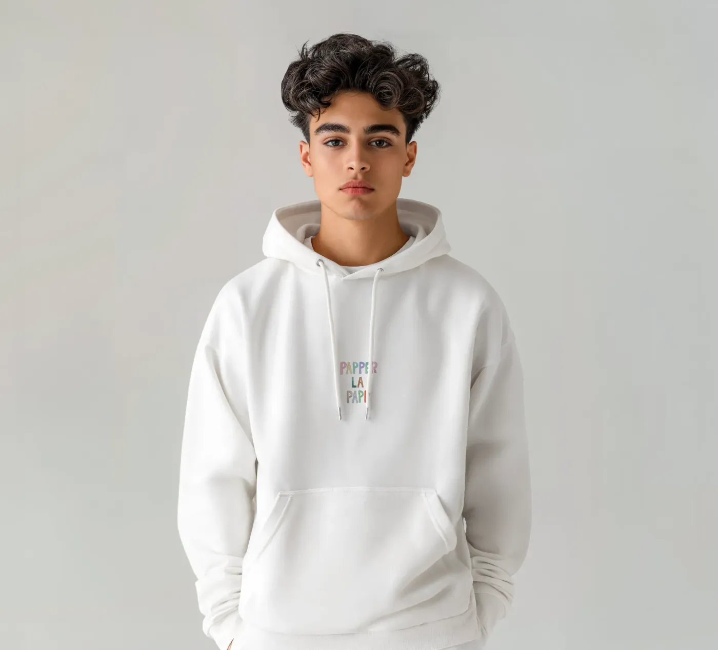 Papperlapapp hoodie by Brushmeetspaper