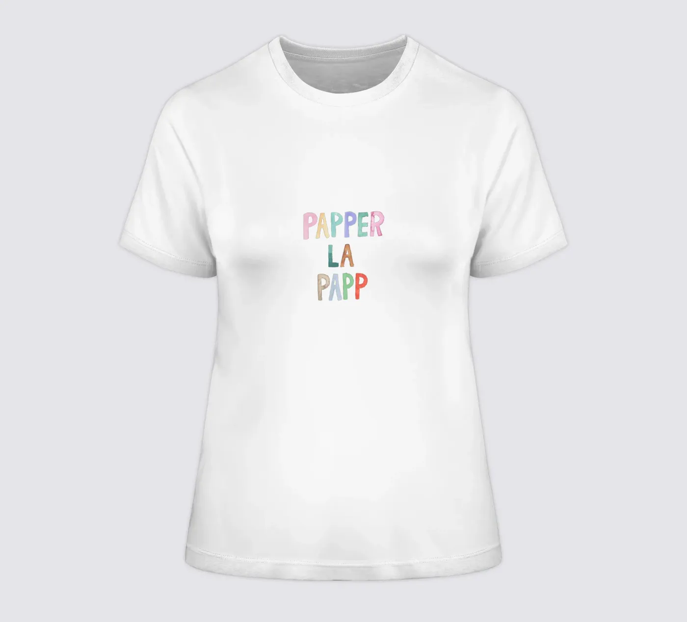 Papperlapapp t-shirt da donna da Brushmeetspaper