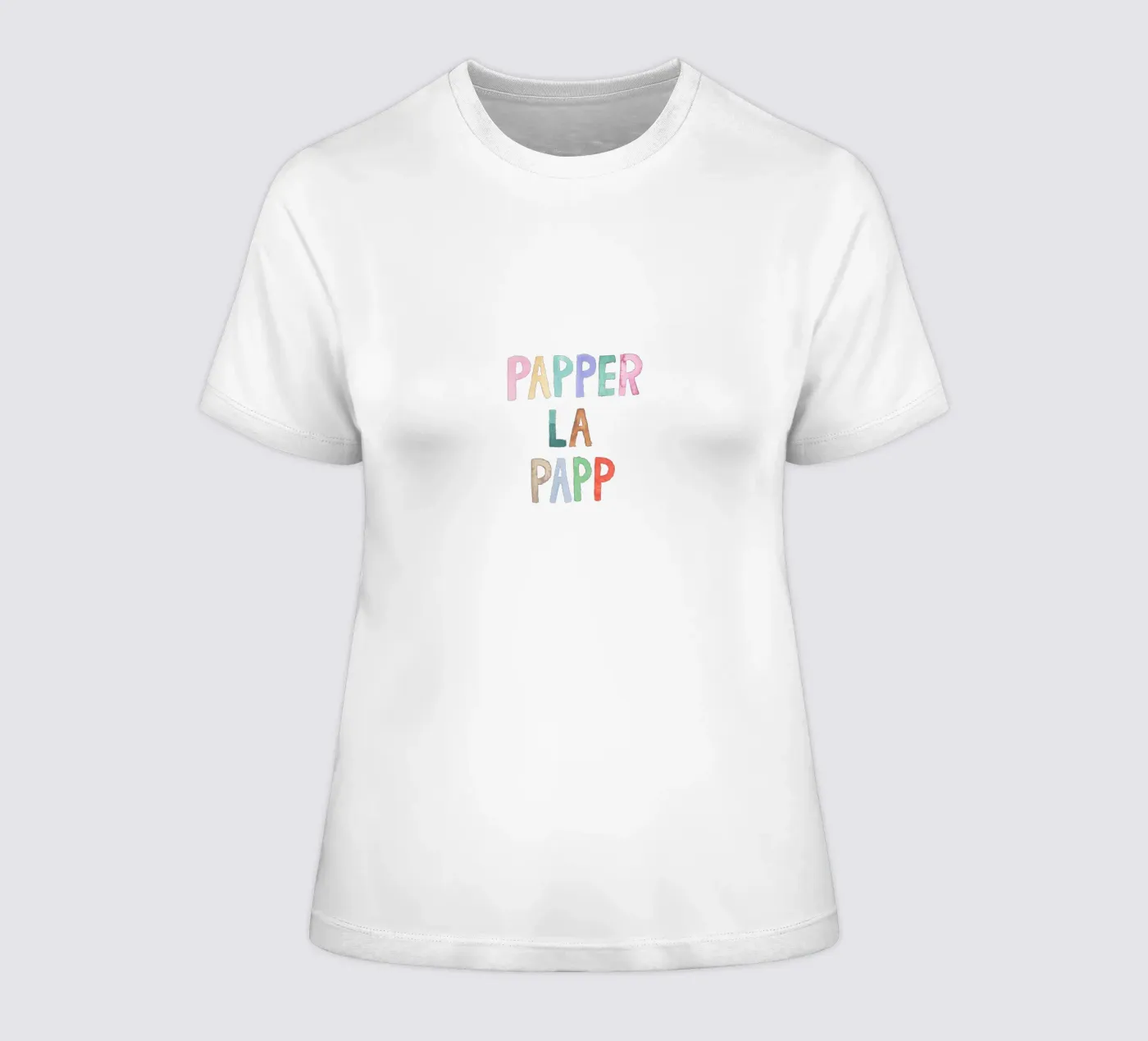 Papperlapapp t-shirt da donna da Brushmeetspaper