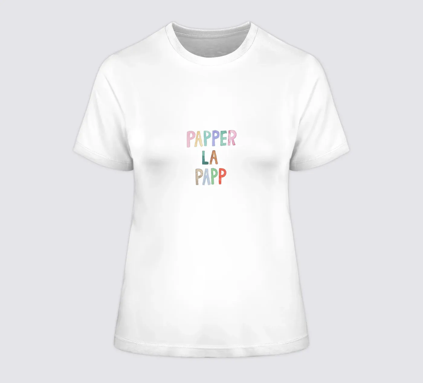 Papperlapapp t-shirt da donna da Brushmeetspaper
