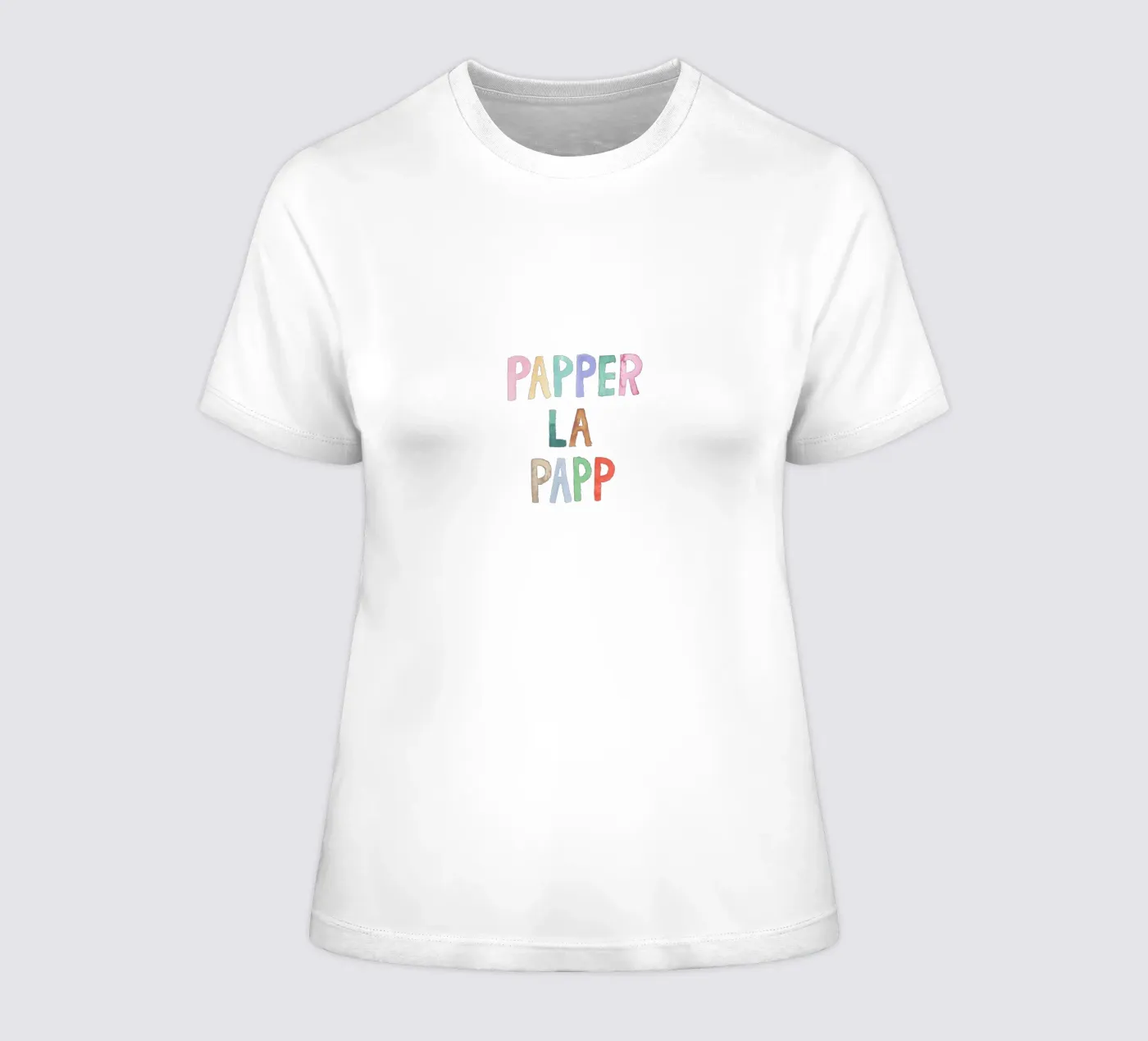Papperlapapp t-shirt da donna da Brushmeetspaper