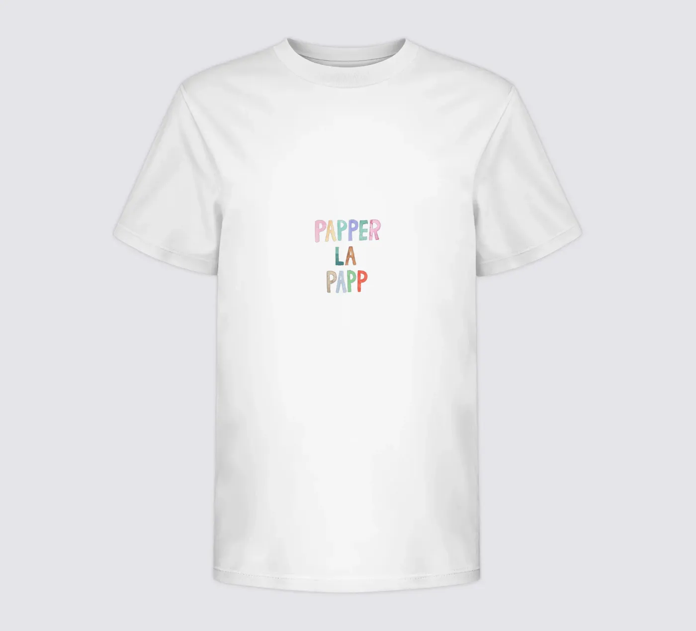 Papperlapapp kinder t-shirt van Brushmeetspaper