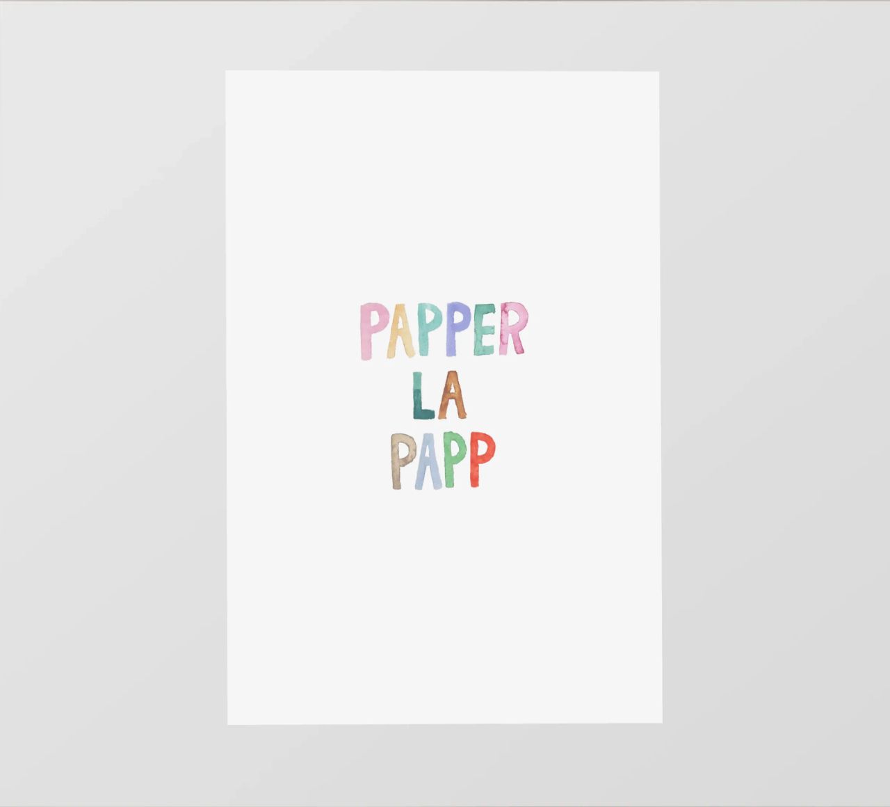 Papperlapapp pellicola backlit da Brushmeetspaper