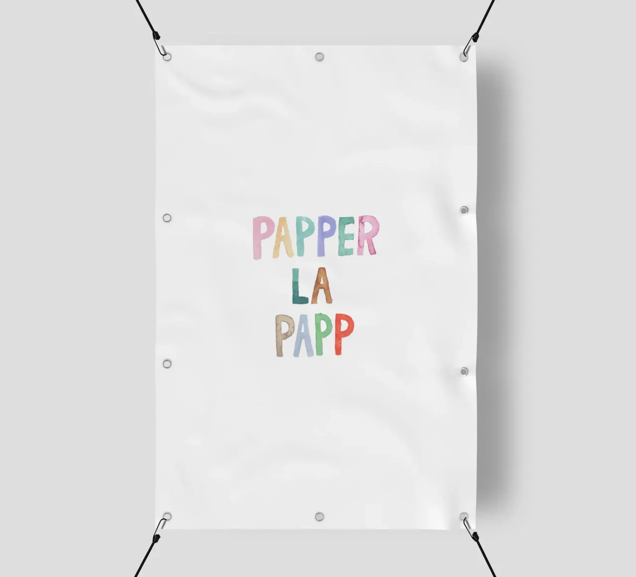 Papperlapapp telo in pvc da Brushmeetspaper