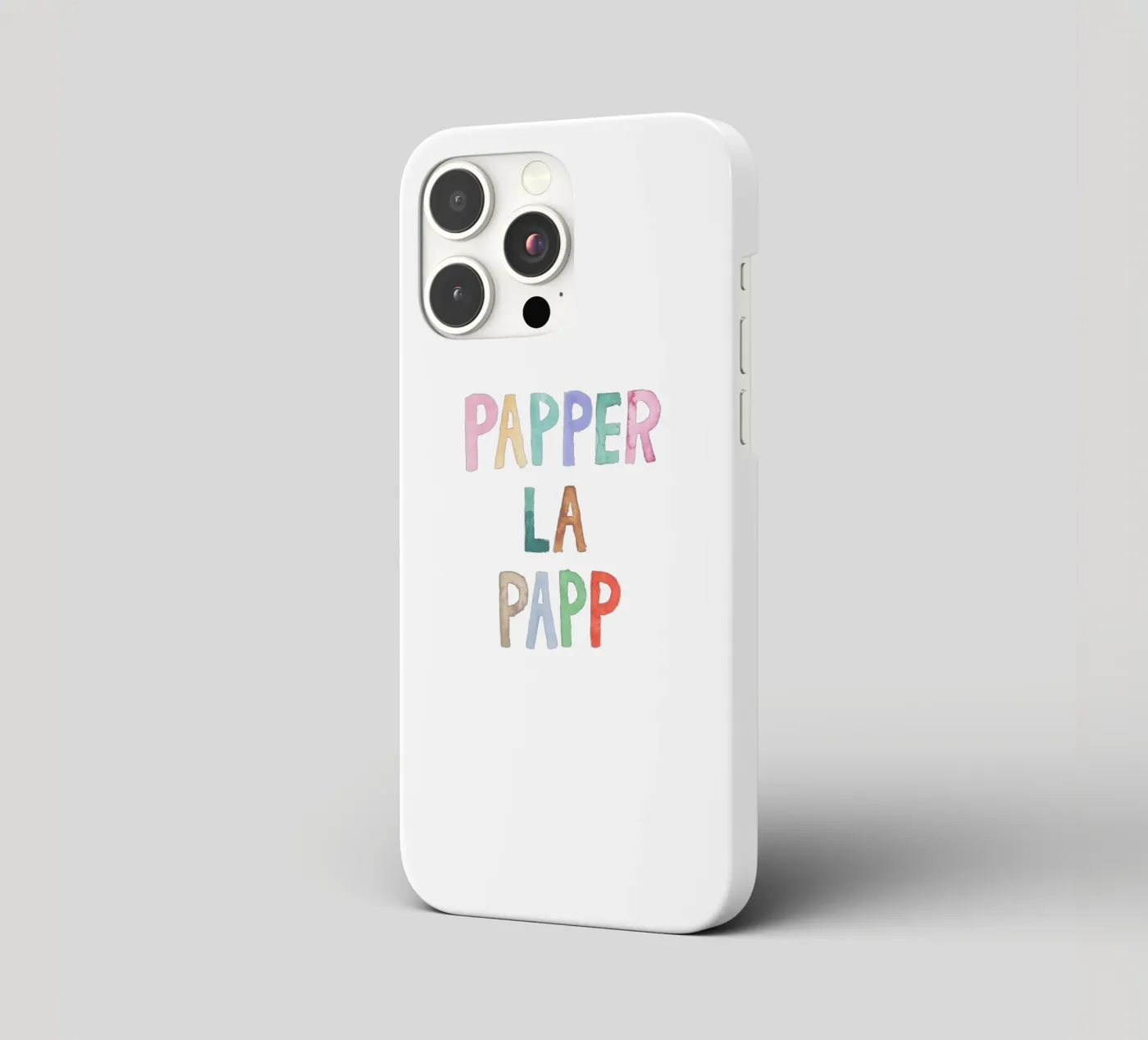 Papperlapapp iphone case by Brushmeetspaper