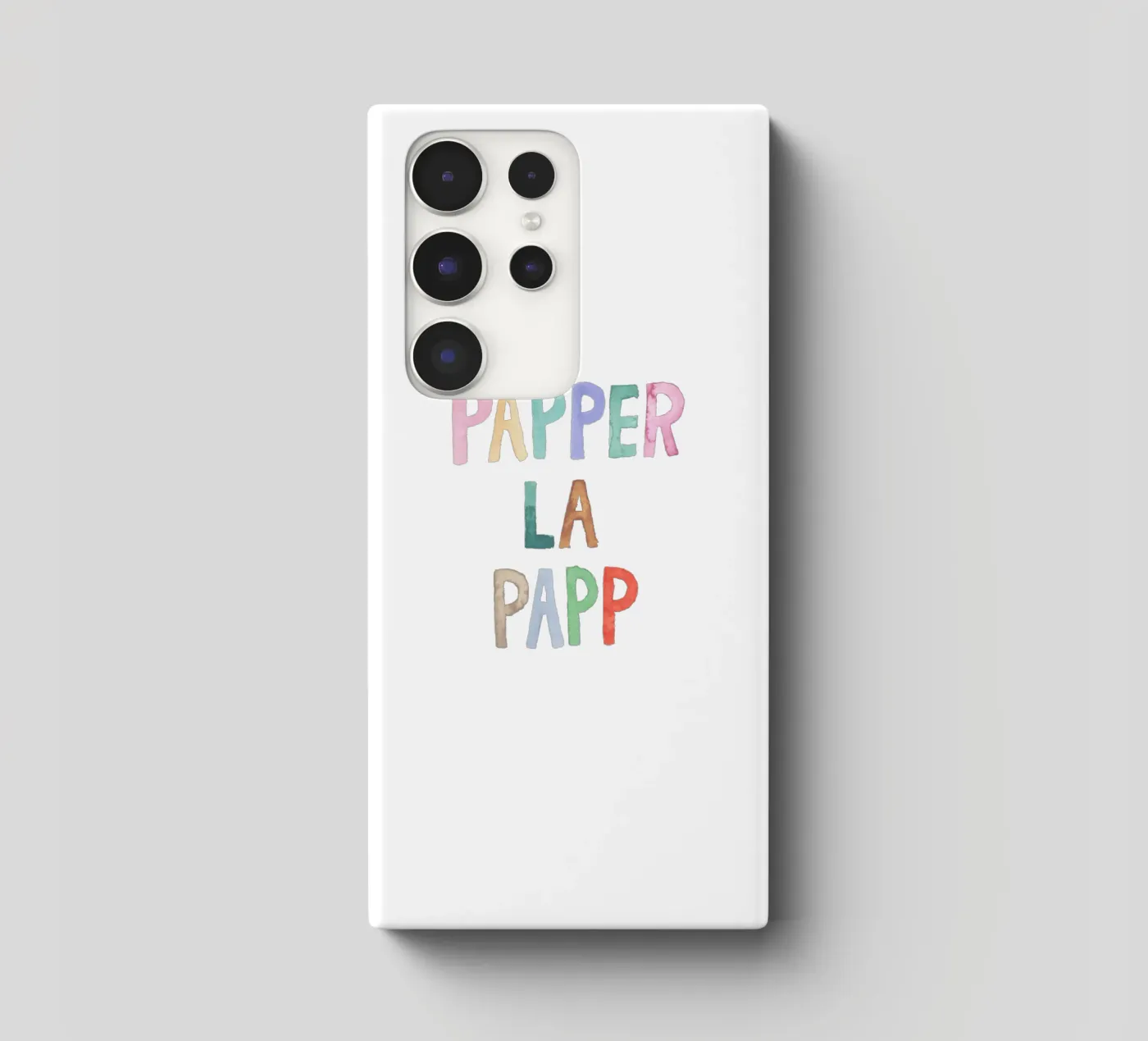 Papperlapapp Samsung Hülle von Brushmeetspaper