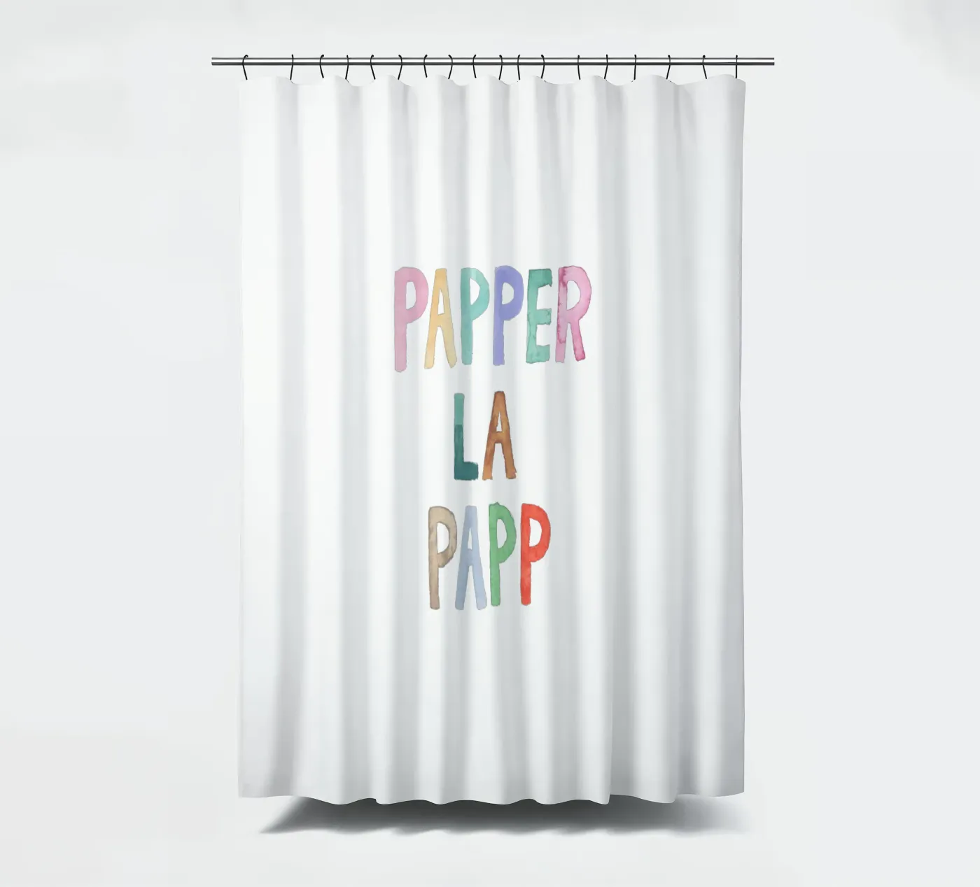 Papperlapapp douchegordijn van Brushmeetspaper