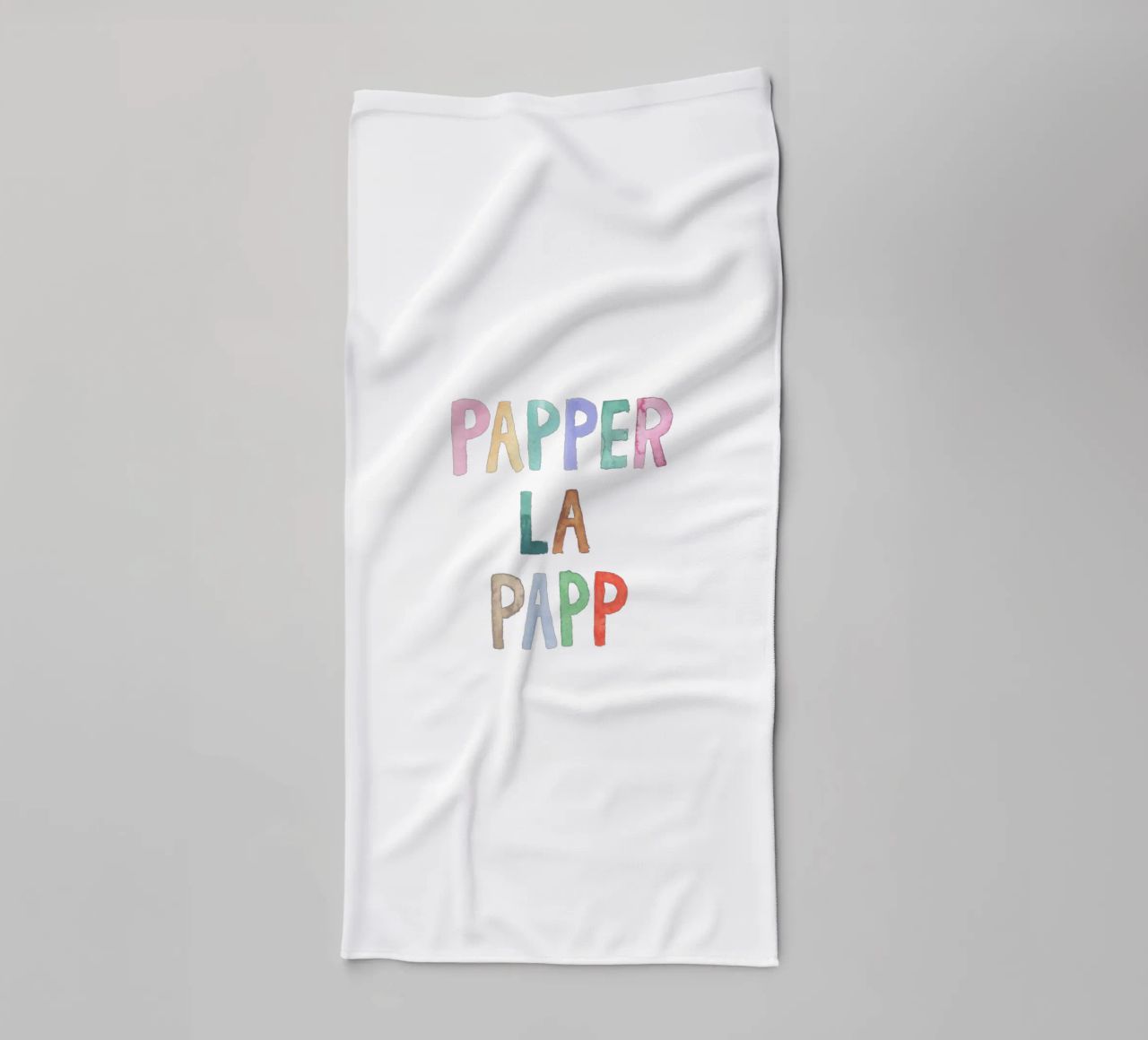 Papperlapapp asciugamano da bagno da Brushmeetspaper