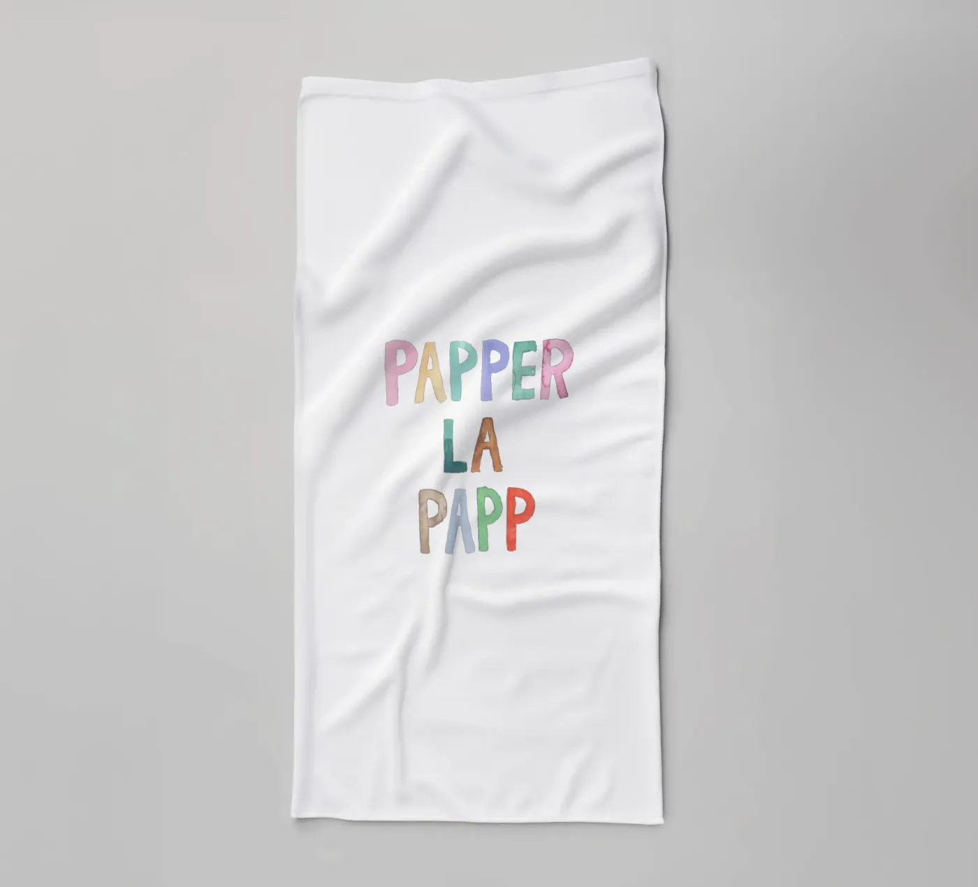 Papperlapapp badhanddoek van Brushmeetspaper