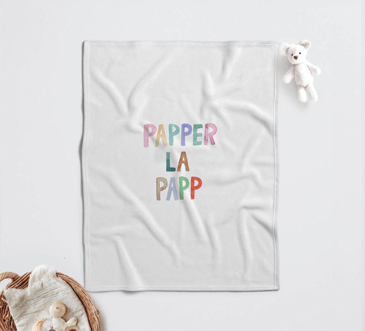 Papperlapapp coperta in pile da Brushmeetspaper