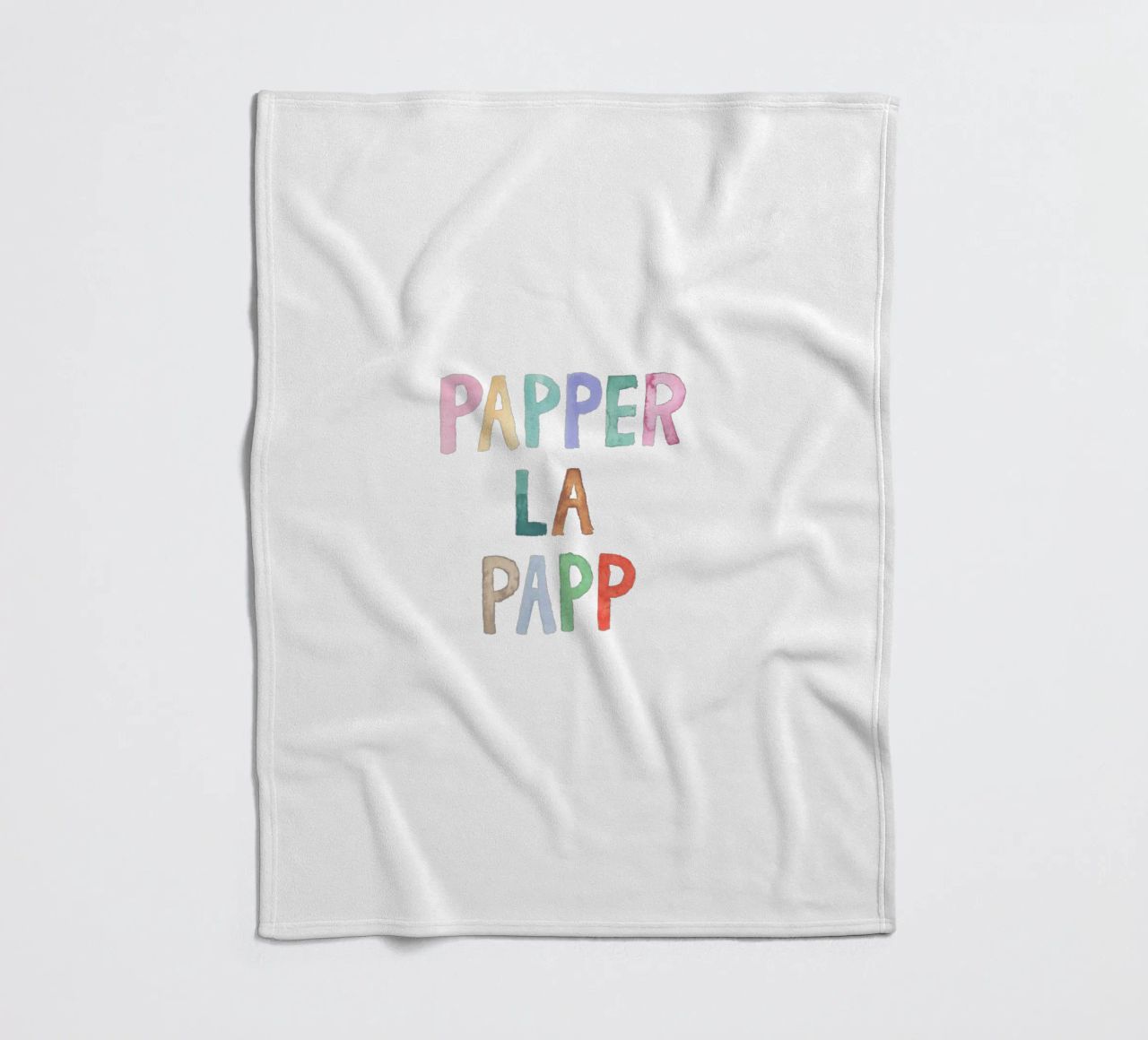 Papperlapapp coperta in pile da Brushmeetspaper