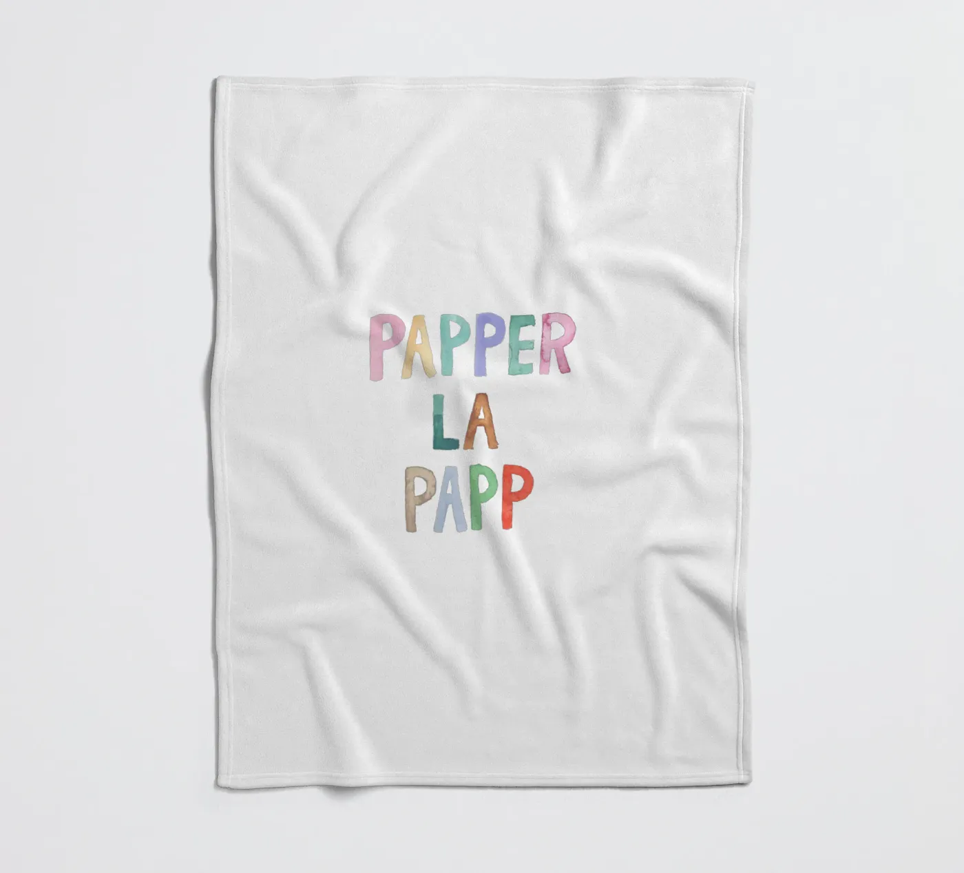 Papperlapapp coperta in pile da Brushmeetspaper