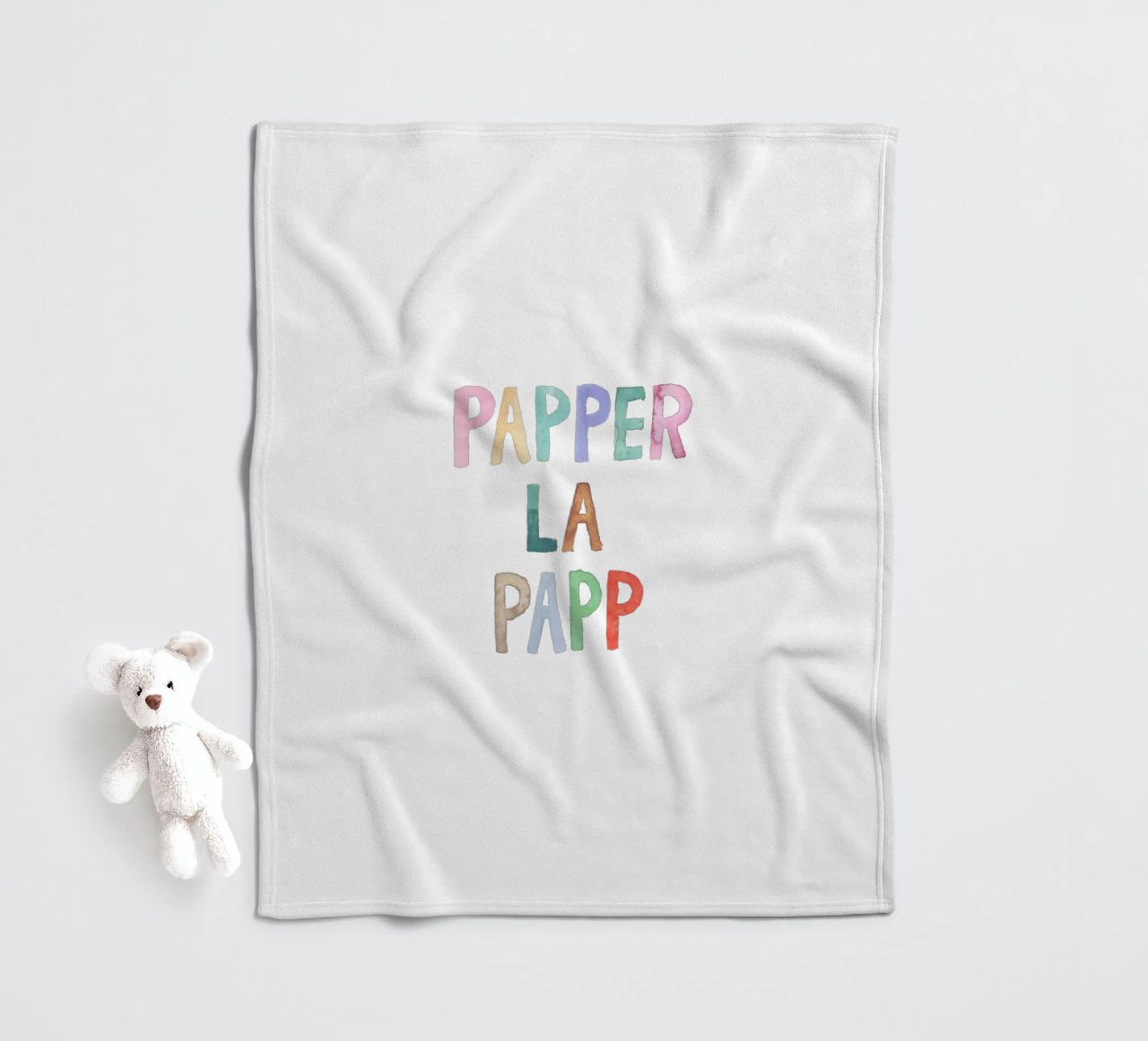 Papperlapapp coperta in pile da Brushmeetspaper