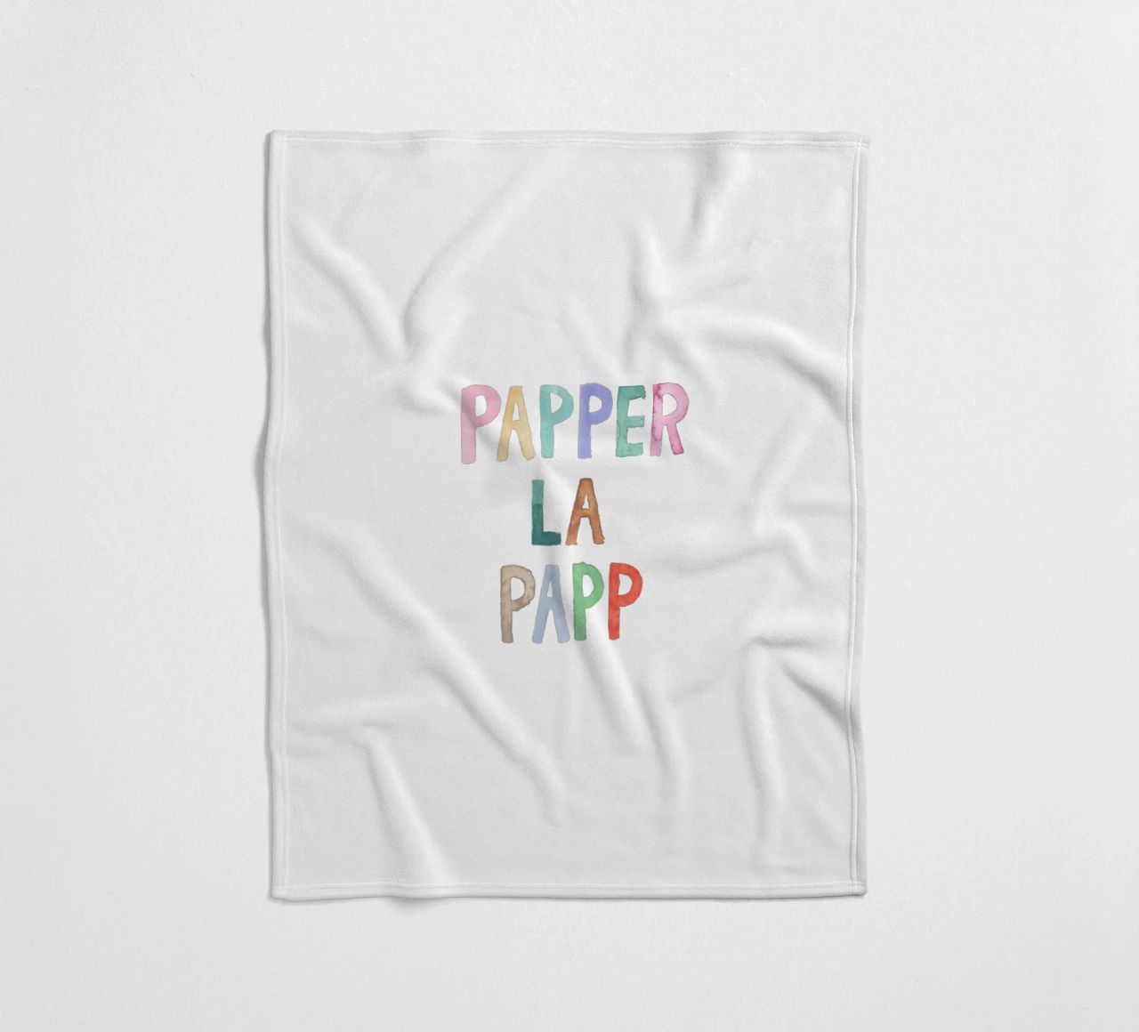 Papperlapapp coperta in pile da Brushmeetspaper