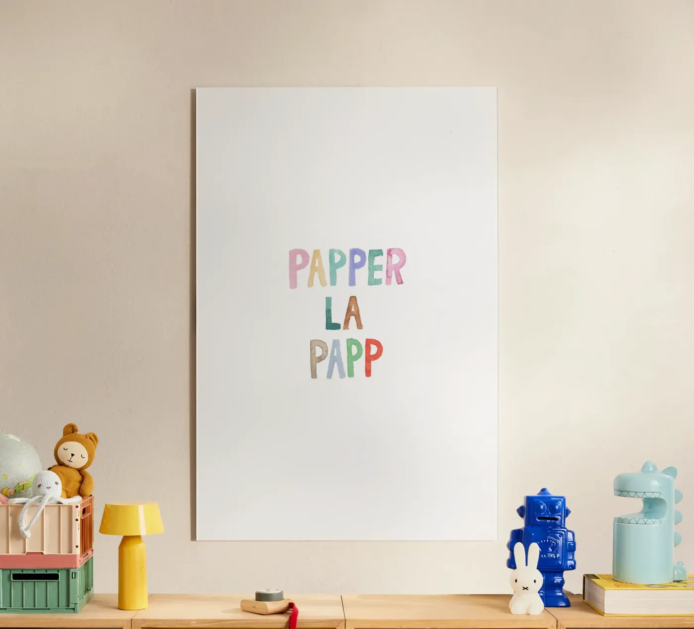 Papperlapapp Acryl-Glas von Brushmeetspaper