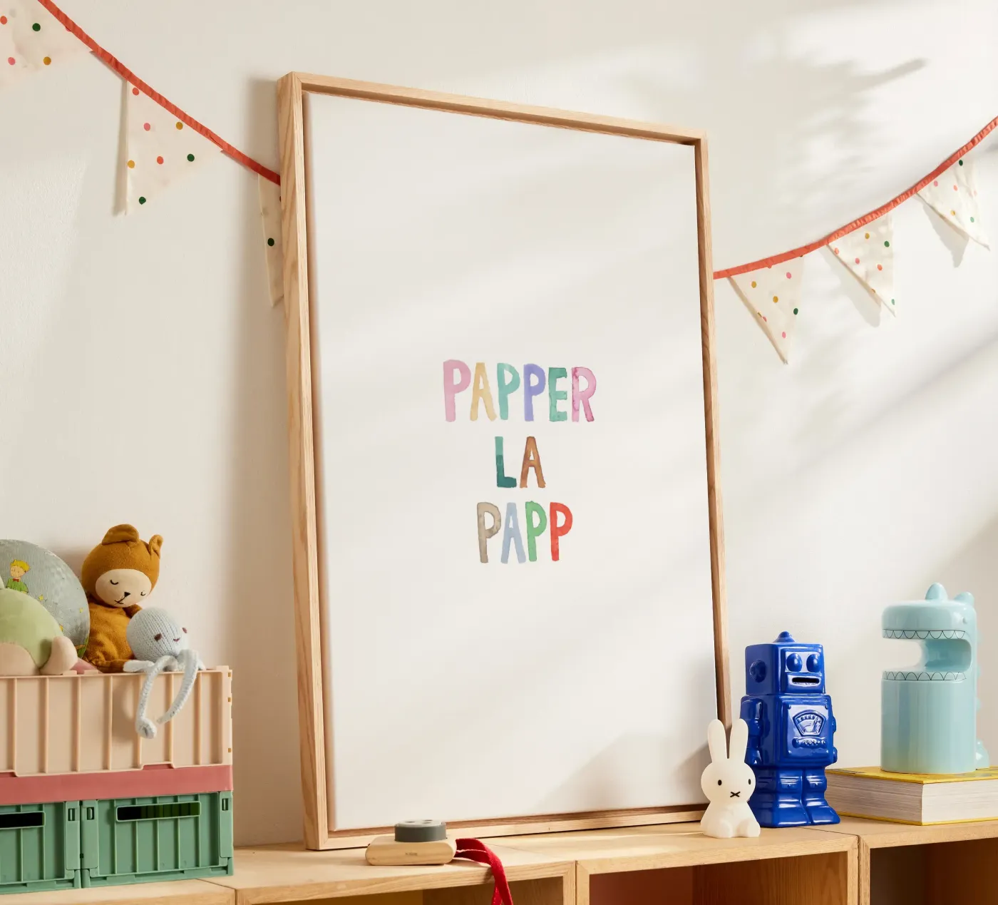 Papperlapapp tela da Brushmeetspaper