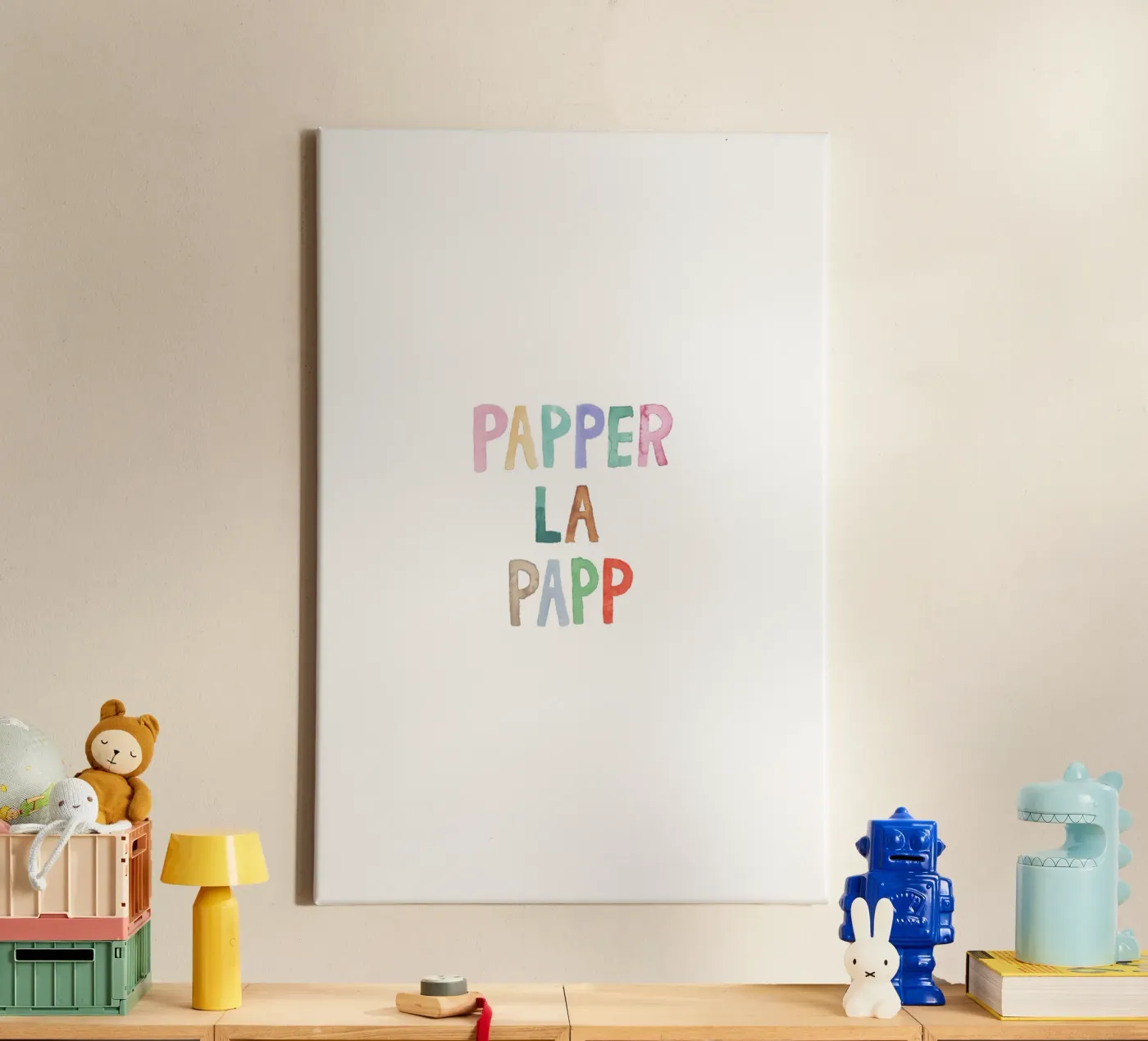 Papperlapapp tela da Brushmeetspaper