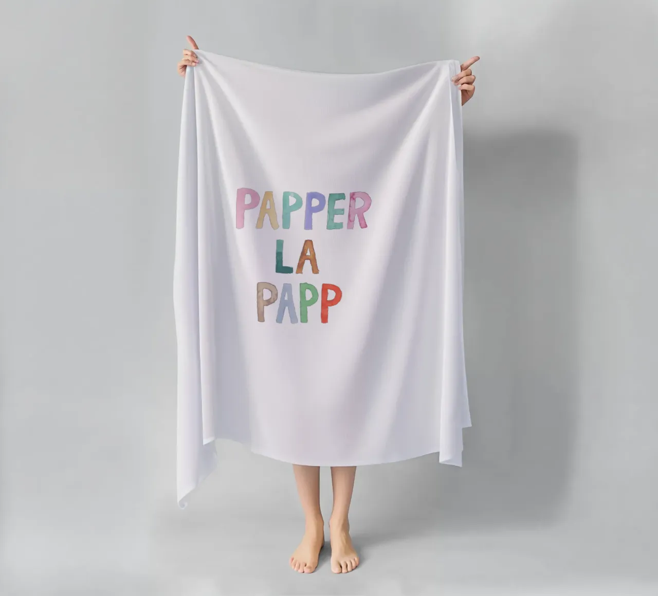 Papperlapapp toalla de playa de Brushmeetspaper
