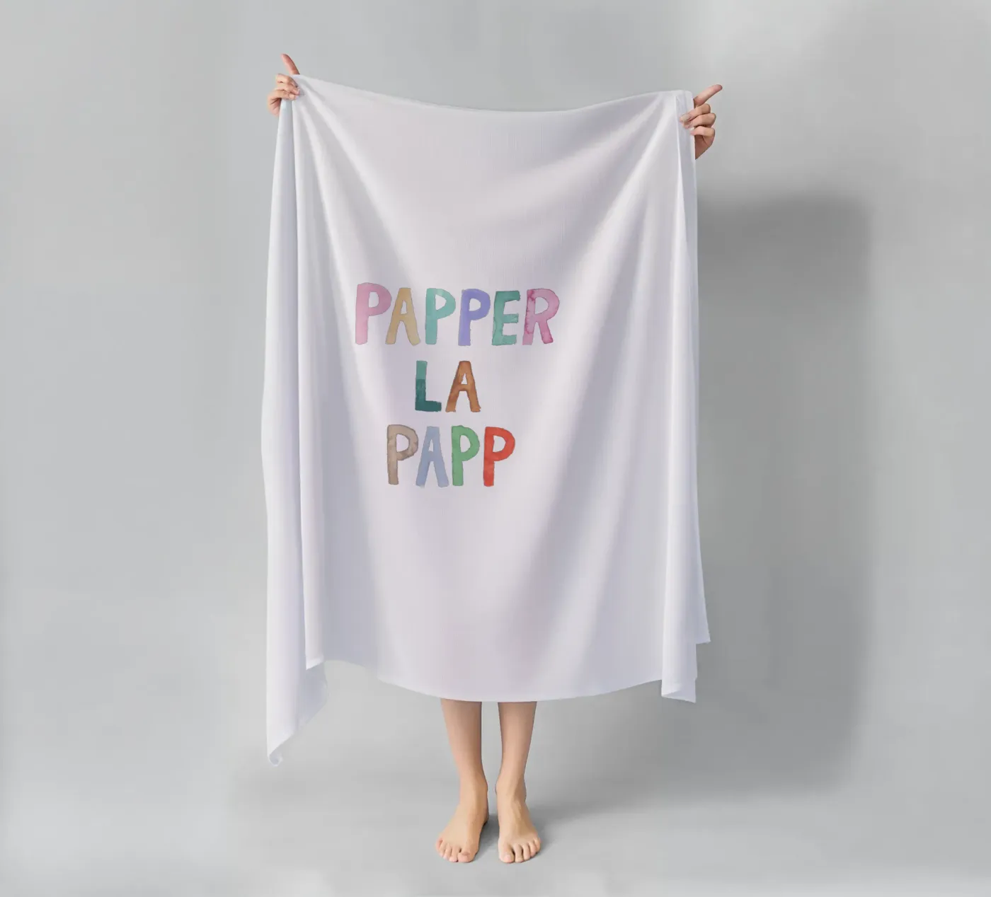 Papperlapapp serviette de plage de Brushmeetspaper