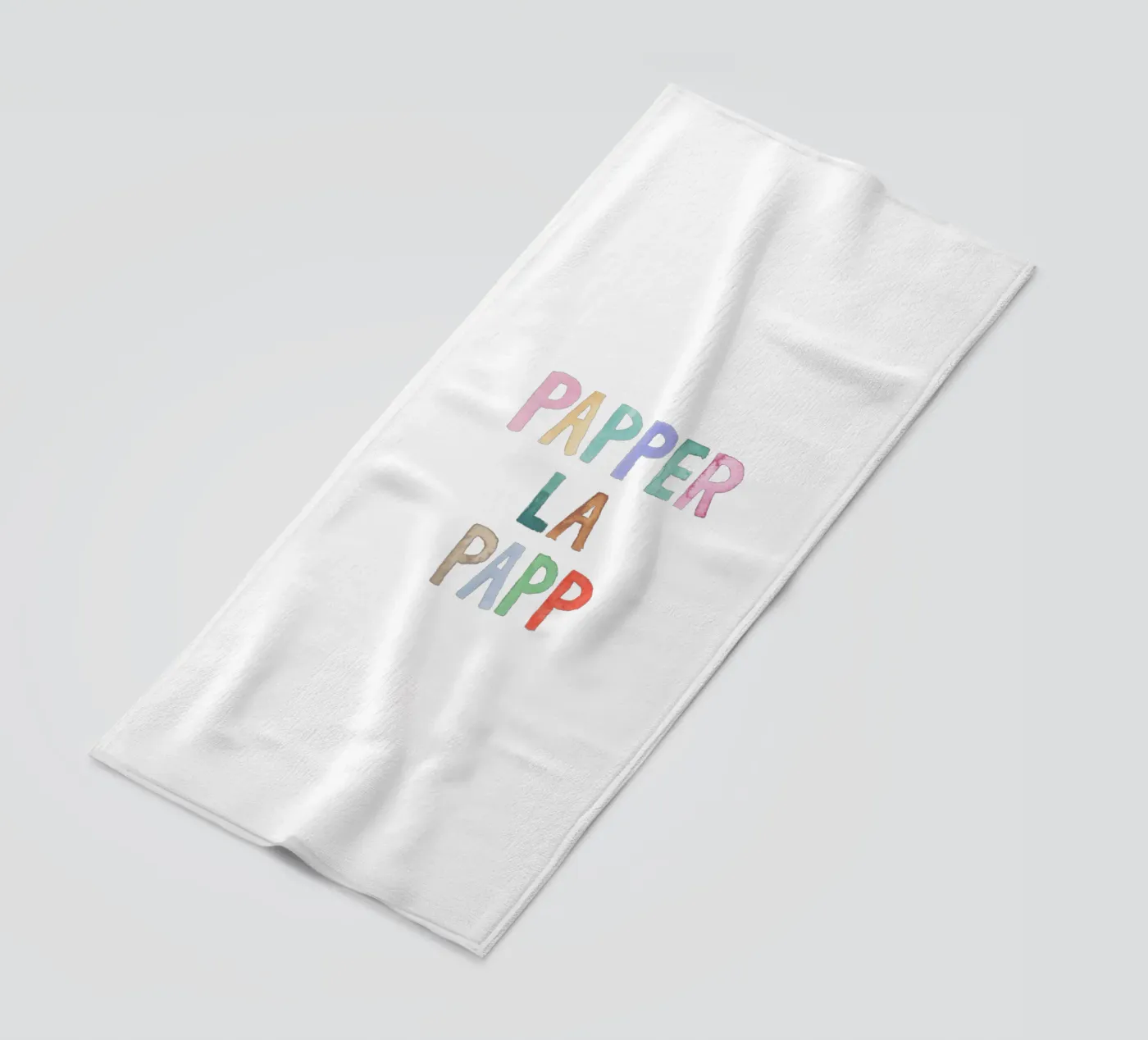 Papperlapapp serviette de plage de Brushmeetspaper