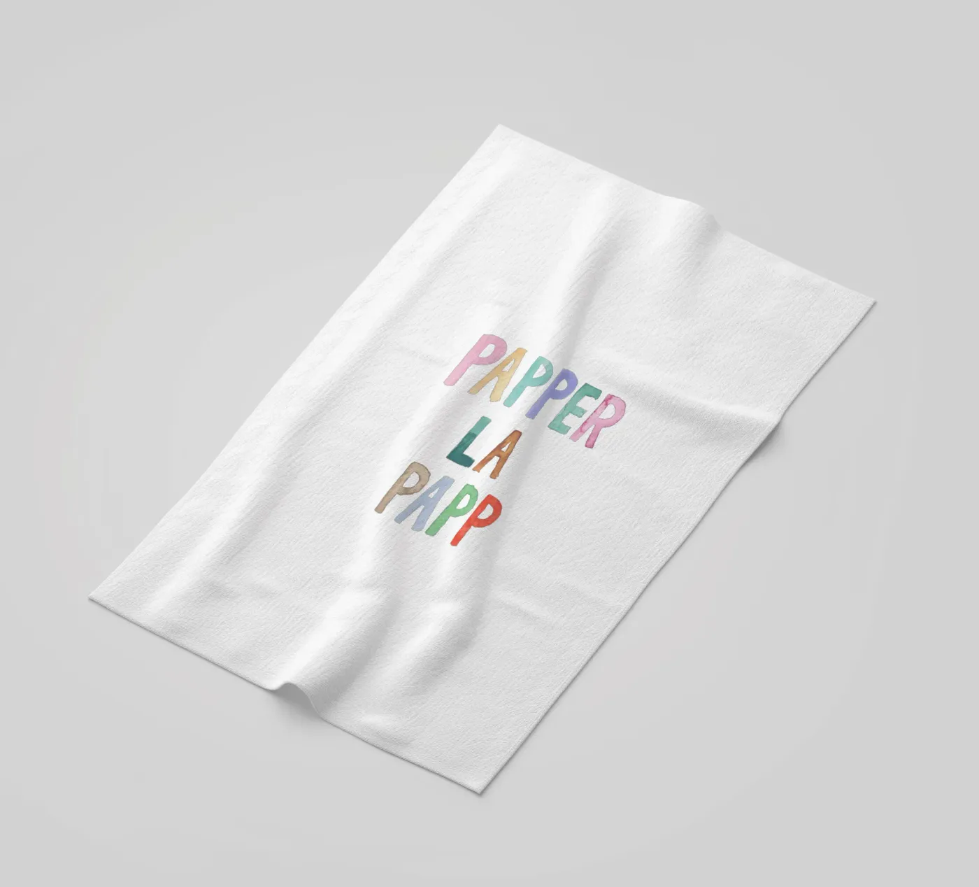 Papperlapapp serviette de plage de Brushmeetspaper