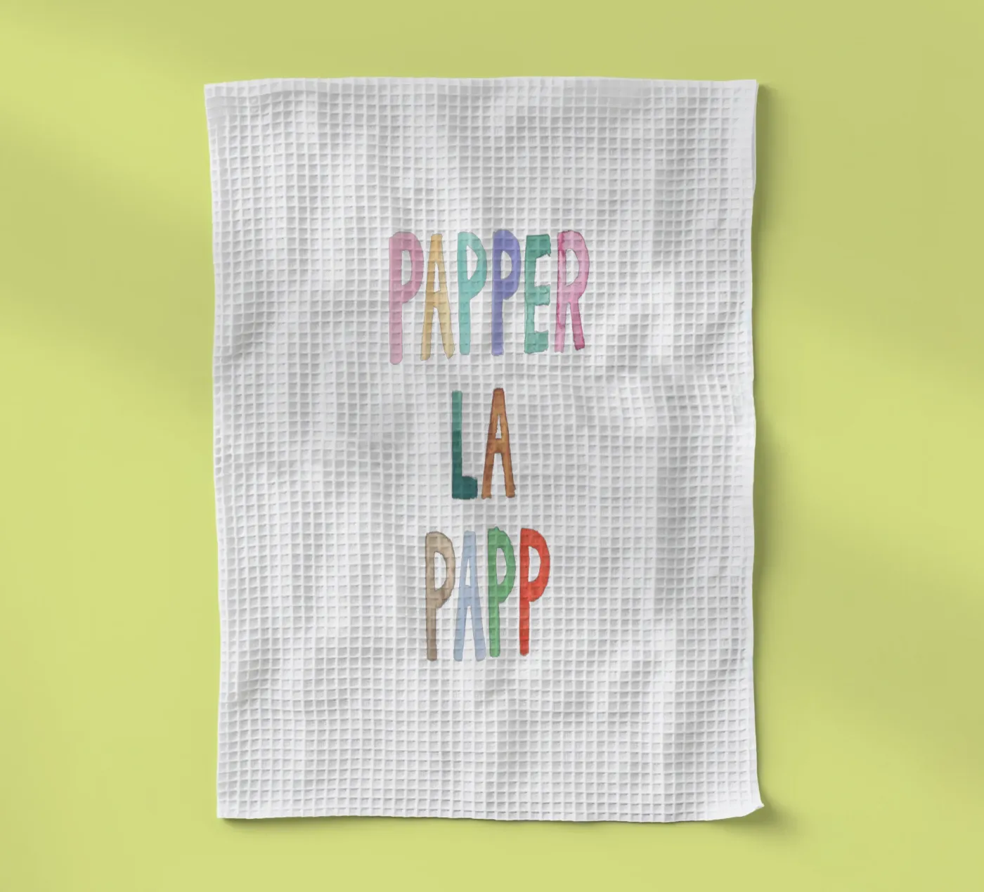 Papperlapapp Geschirrtuch von Brushmeetspaper