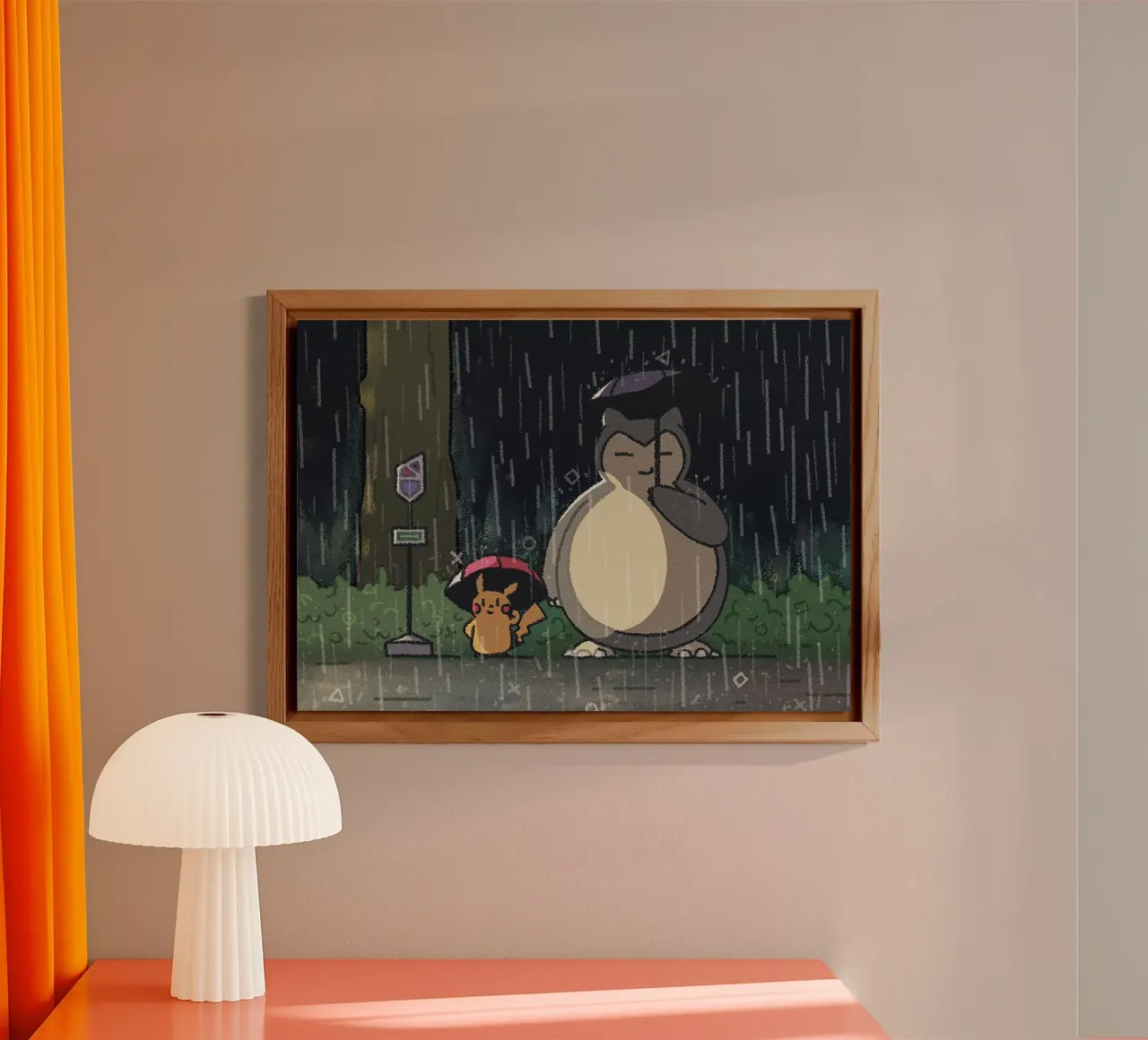 My Neighbor Pikachu alluminio dibond da NextPixel