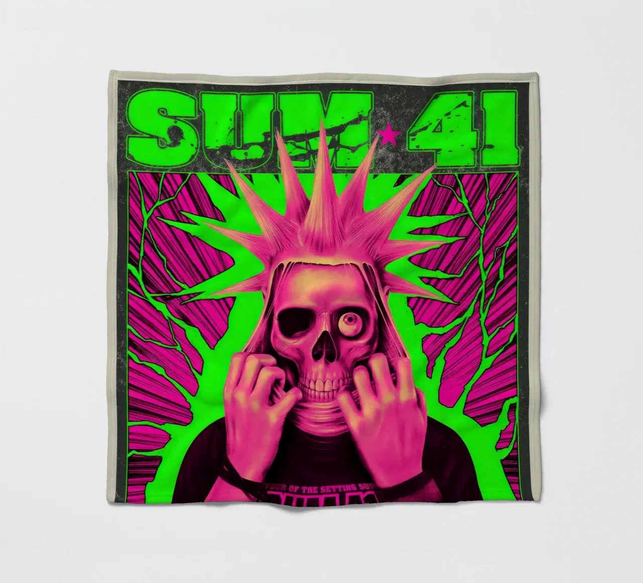 SUM 41 The Final Tour coperta in pile da lindacleveland