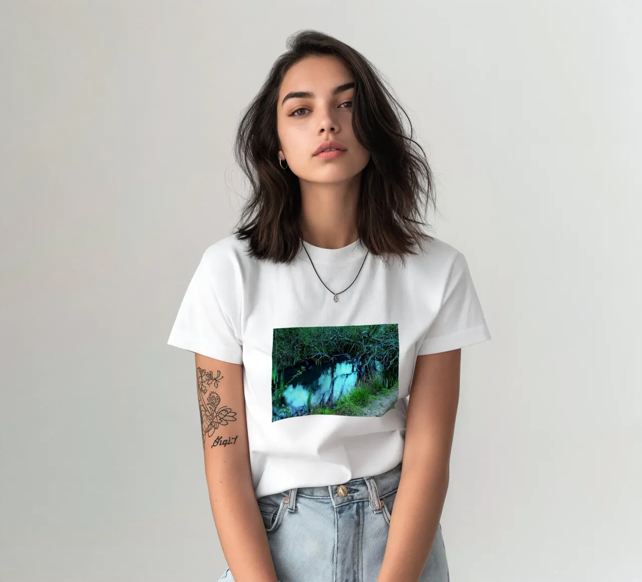 FAA324 piccolo stagno. t-shirt da Thierry vobmann photography