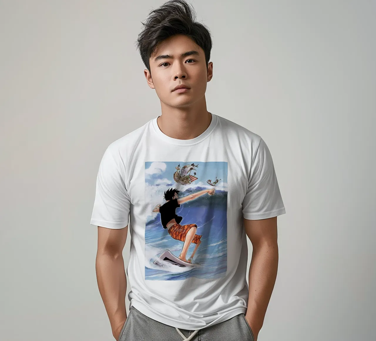 The Legend of Monkey D. Luffy t-shirt da NextPixel