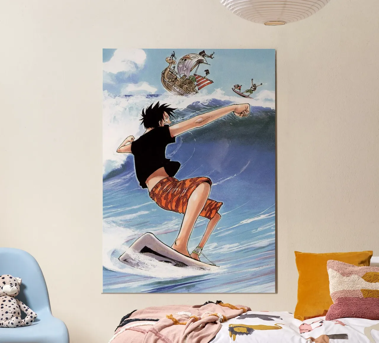 The Legend of Monkey D. Luffy alu-dibond by NextPixel