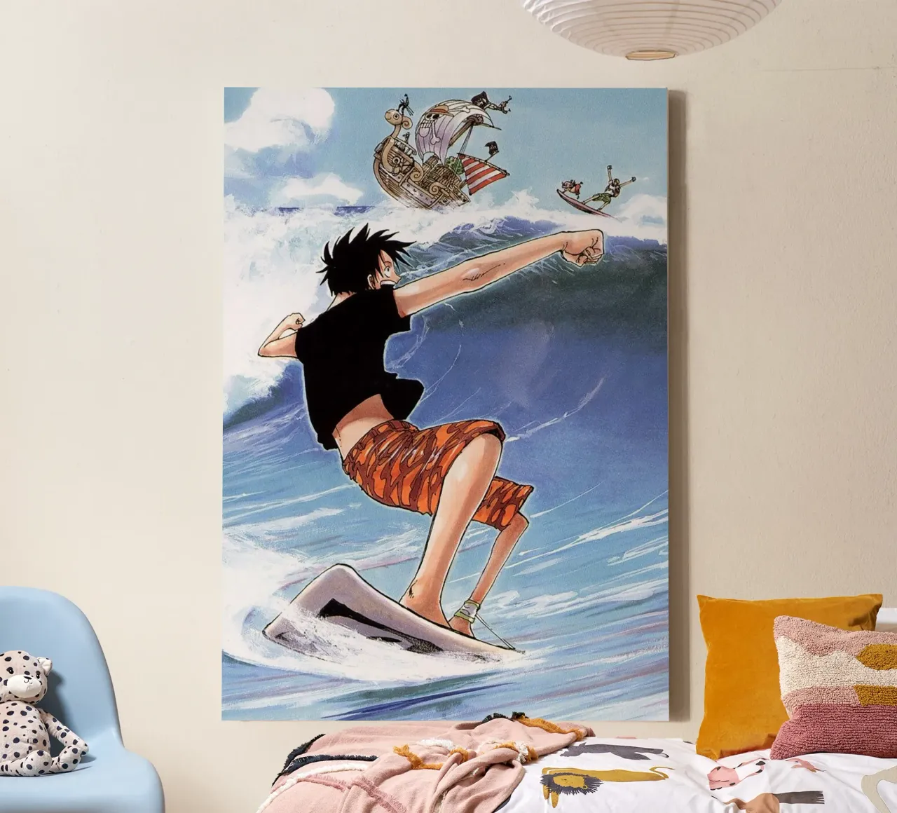 The Legend of Monkey D. Luffy canvas by NextPixel
