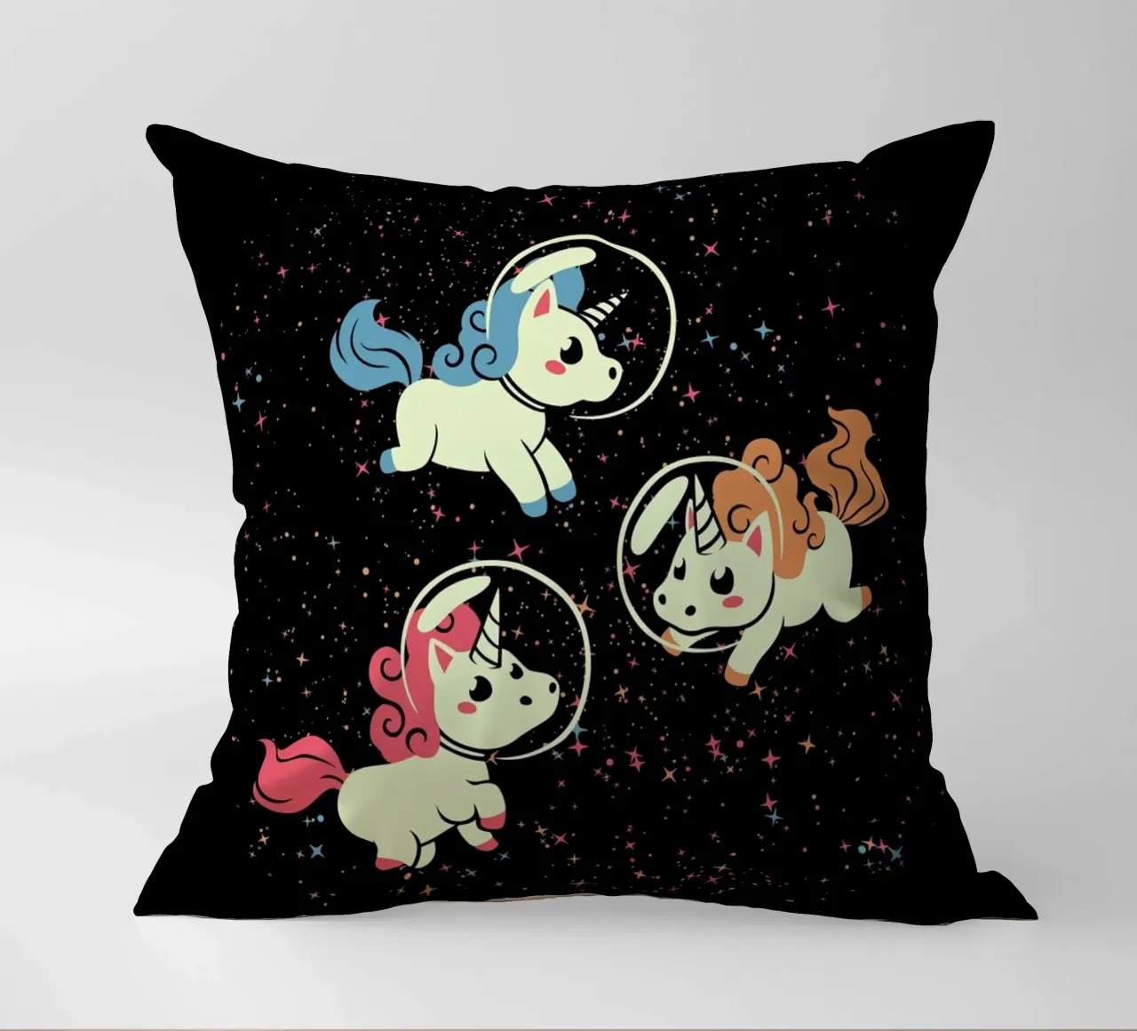 Space Unicorn cuscino da Tobe Fonseca