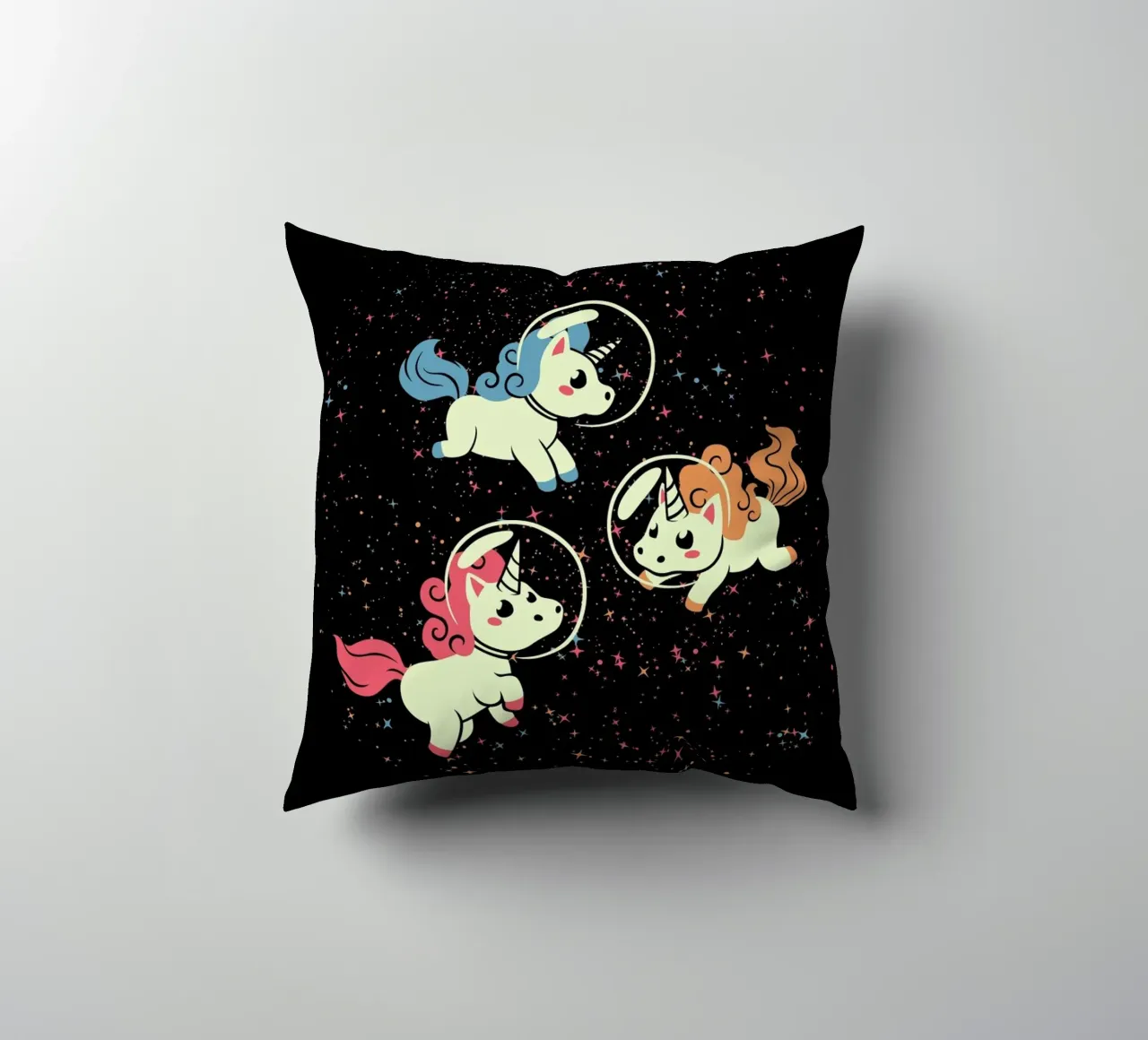 Space Unicorn cuscino da Tobe Fonseca