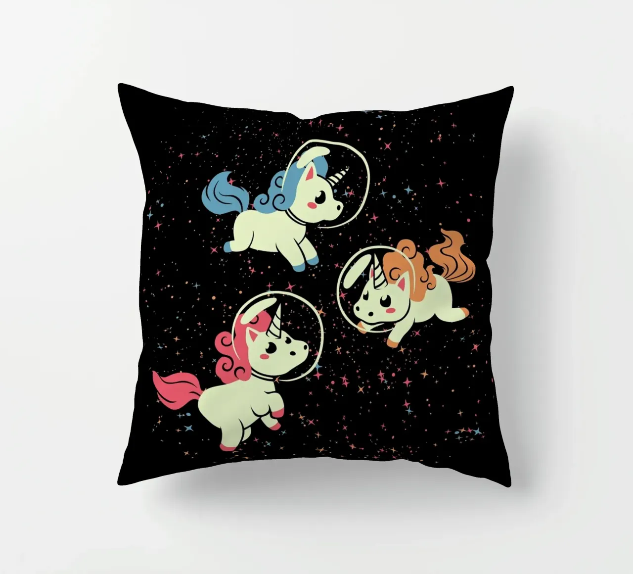 Space Unicorn cuscino da Tobe Fonseca