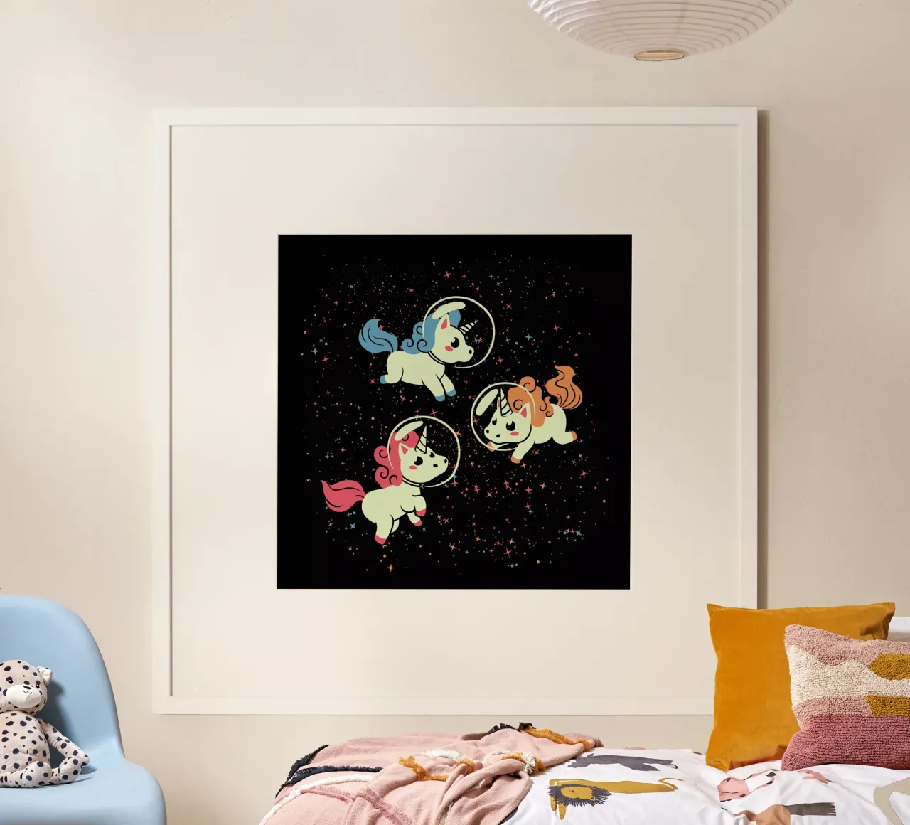 Space Unicorn poster da Tobe Fonseca