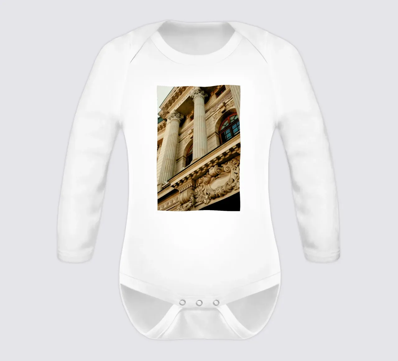 Analog Series Beautiful Columns body neonato maniche lunghe da Sebastian Hilgetag