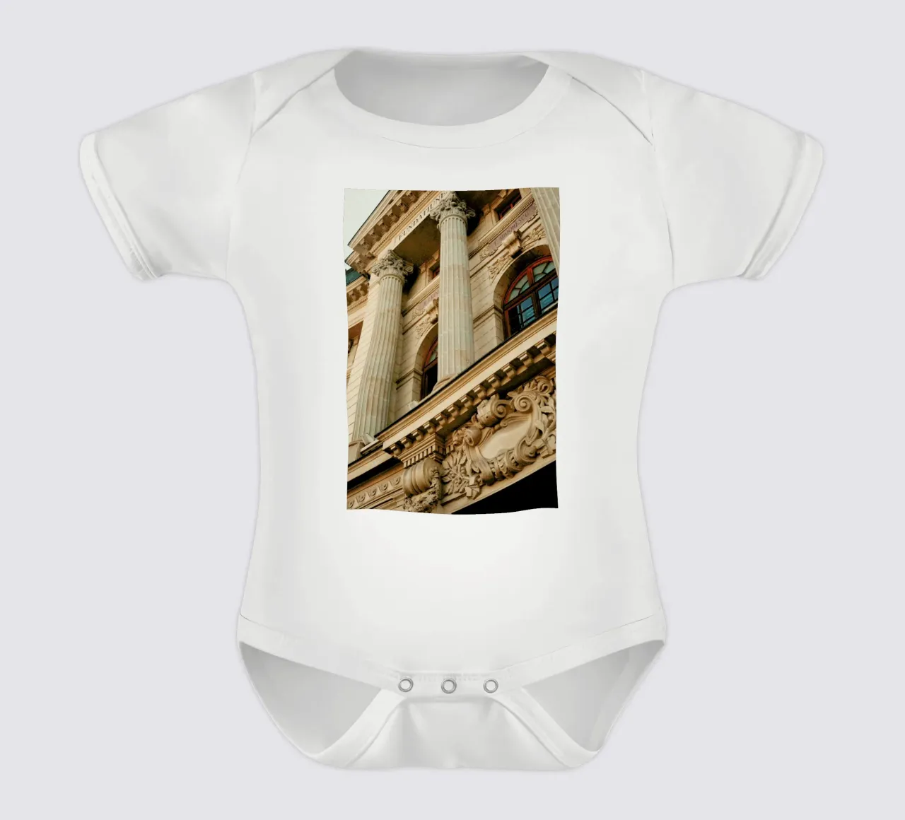 Analog Series Beautiful Columns body neonato maniche corte da Sebastian Hilgetag